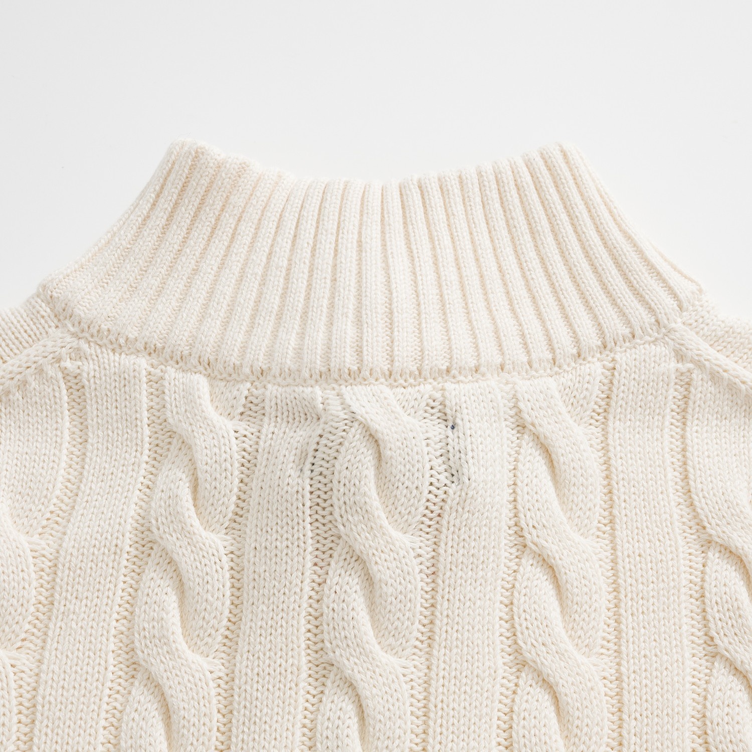 Ralph Lauren Cable Knit Half Zip Sweater Navy 랄프로렌 케이블 니트 하프 집업 스웨터 네이비 13