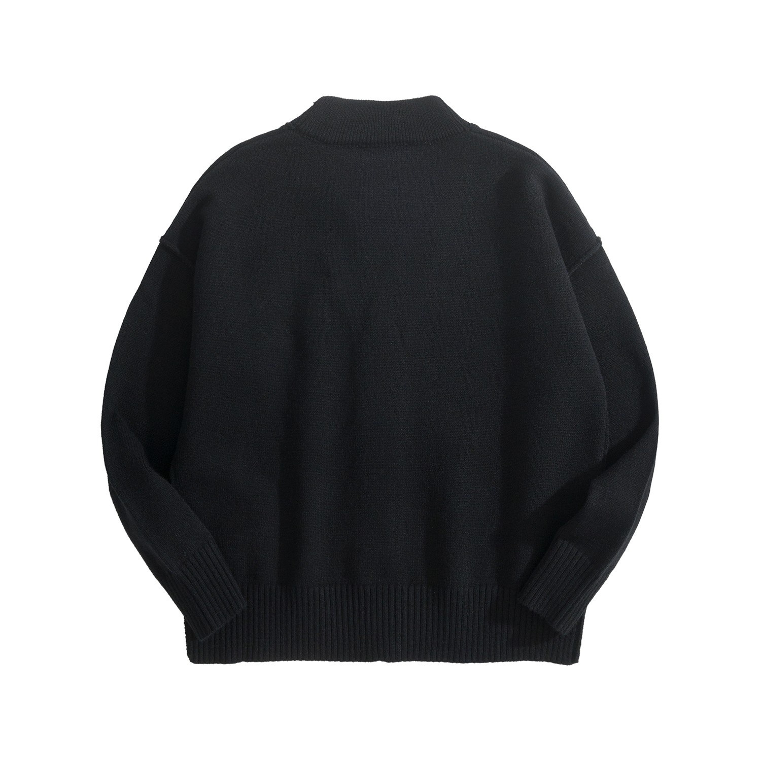 AMI Paris Heart Jacquard Merino Wool Cardigan Ivory Red 아미 파리 하트 자카드 메리노 울 가디건 아이보리 레드 7