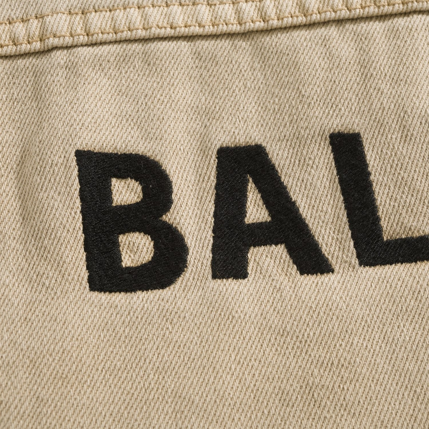 Balenciaga Embroidered Denim Jacket Earth Tone Brown 발렌시아가 자수 데님 자켓 어스톤 브라운 11