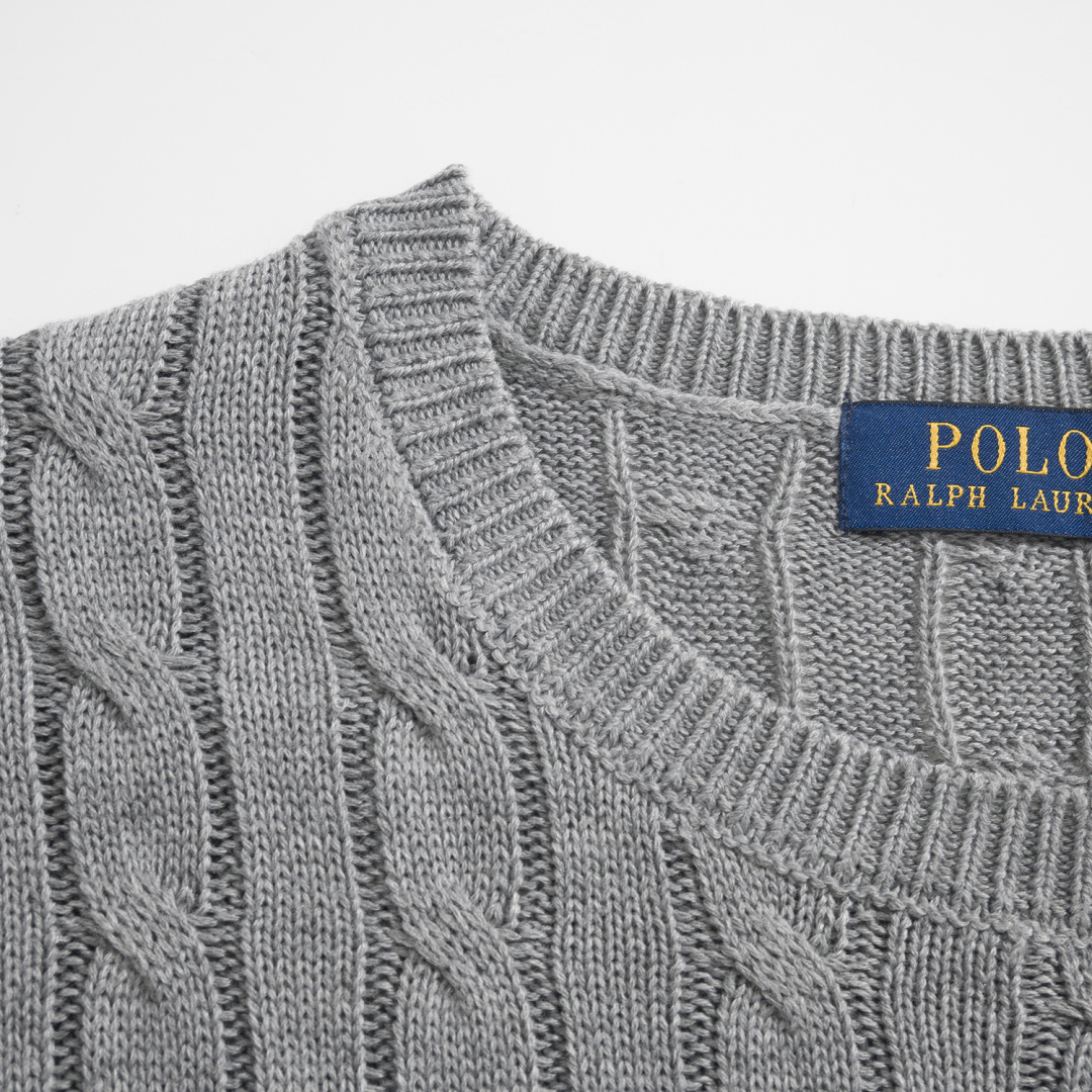 Polo Ralph Lauren Cable Knit Cotton Short Sleeve Knit Shirt Multi Color 폴로 랄프로렌 케이블 니트 코튼 반팔 니트 셔츠 멀티 컬러 4