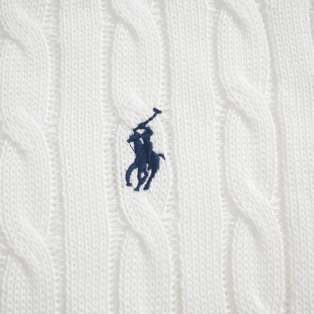 Polo Ralph Lauren Cable Knit Cotton Short Sleeve Knit Shirt Multi Color 폴로 랄프로렌 케이블 니트 코튼 반팔 니트 셔츠 멀티 컬러 4