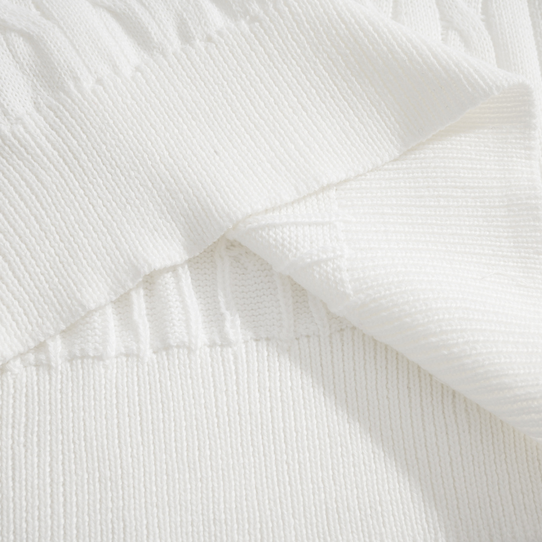 Polo Ralph Lauren Cable Knit Cotton Short Sleeve Knit Shirt Multi Color 폴로 랄프로렌 케이블 니트 코튼 반팔 니트 셔츠 멀티 컬러 7