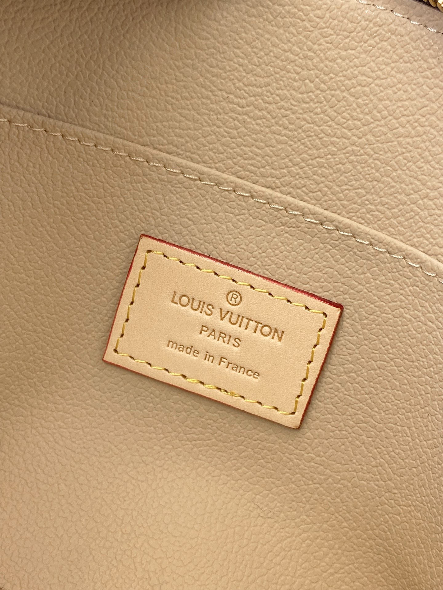 Louis Vuitton Cosmetic Pouch Large M47353 Monogram Canvas Toiletry Bag 루이비통 코스메틱 파우치 라지 M47353 모노그램 캔버스 화장품 파우치 24cm 7