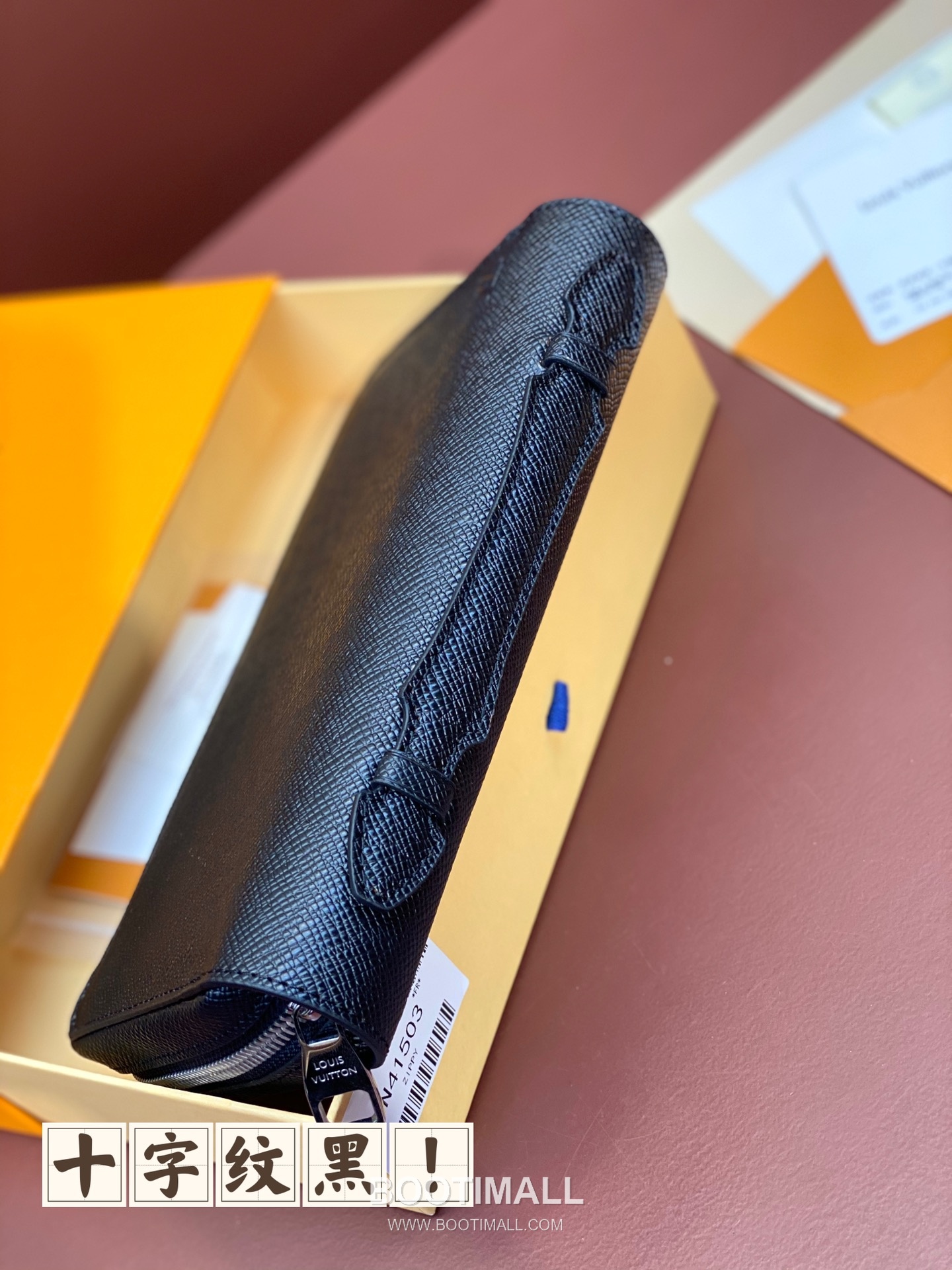 Louis Vuitton Zippy XL Epi Leather Black Long Wallet 루이비통 지피 XL M42097 에피 레더 블랙 장지갑 22cm 7