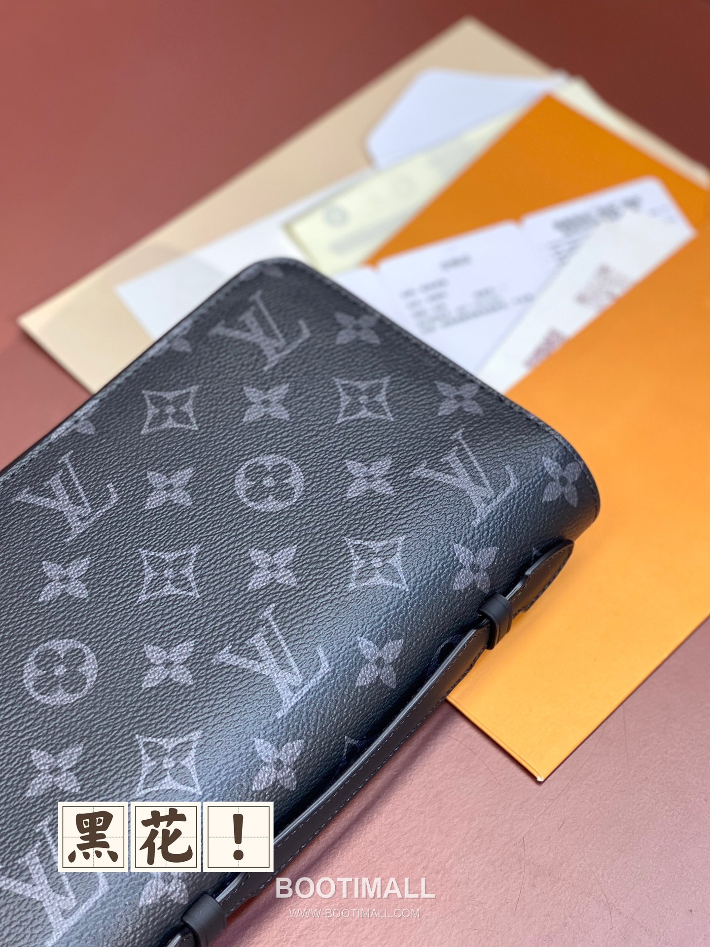 Louis Vuitton Zippy Brazza M61698 Black Flower Taiga Leather Long Wallet 루이비통 지피 브라자 M61698 블랙 플라워 타이가 레더 장지갑 21cm 7