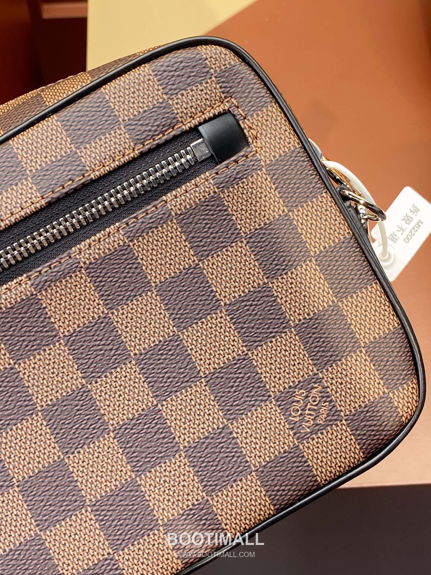 Louis Vuitton Kasai Damier Ebene Coated Canvas Clutch Bag 루이비통 카사이 N61664 다미에 에벤 코팅 캔버스 클러치 25cm 8
