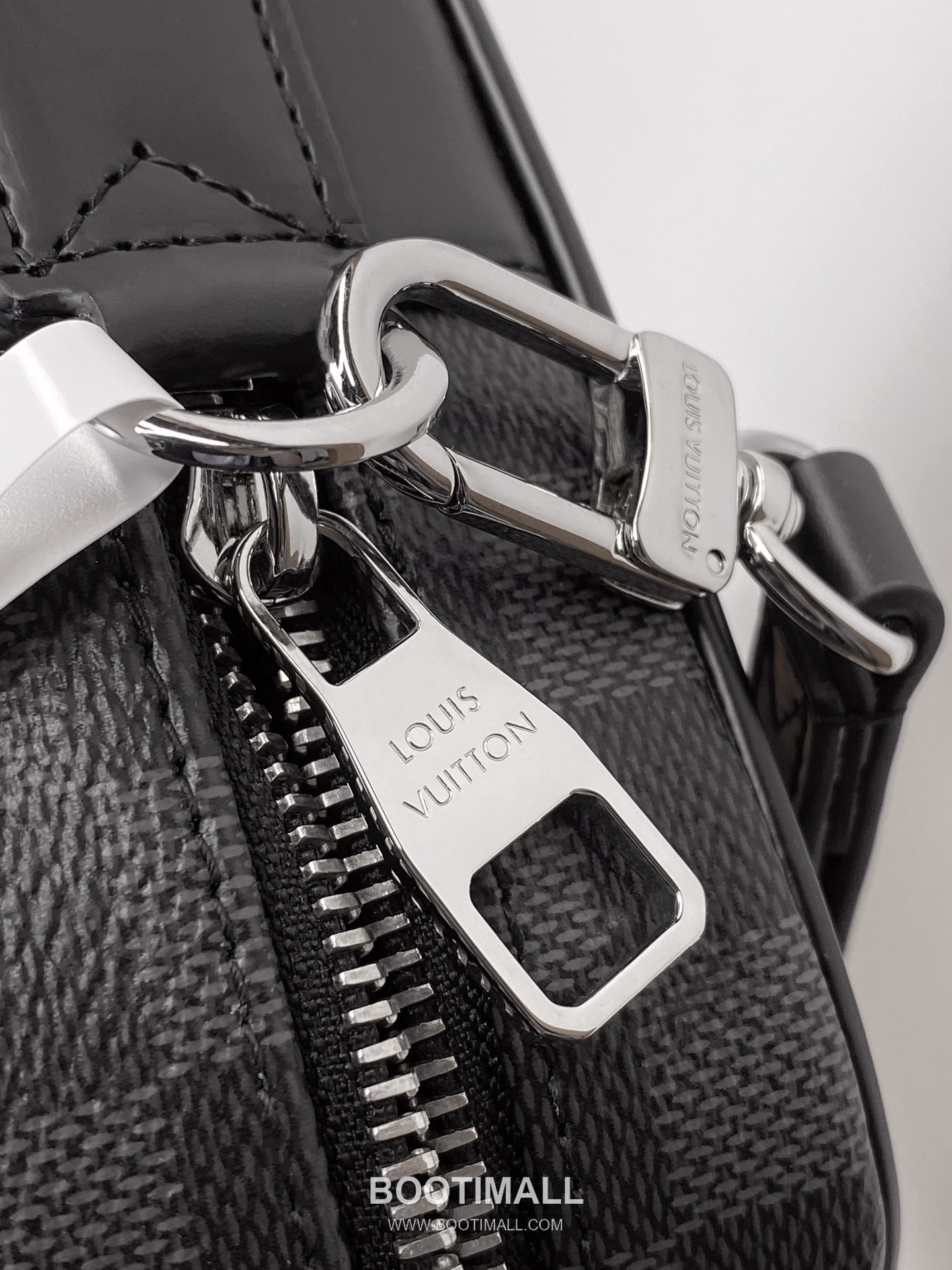 Louis Vuitton Kasai Clutch N41664 Damier Ebene Canvas Black Clutch Bag 루이비통 카사이 클러치 N41664 다미에 에벤 캔버스 블랙 클러치백 25cm 9