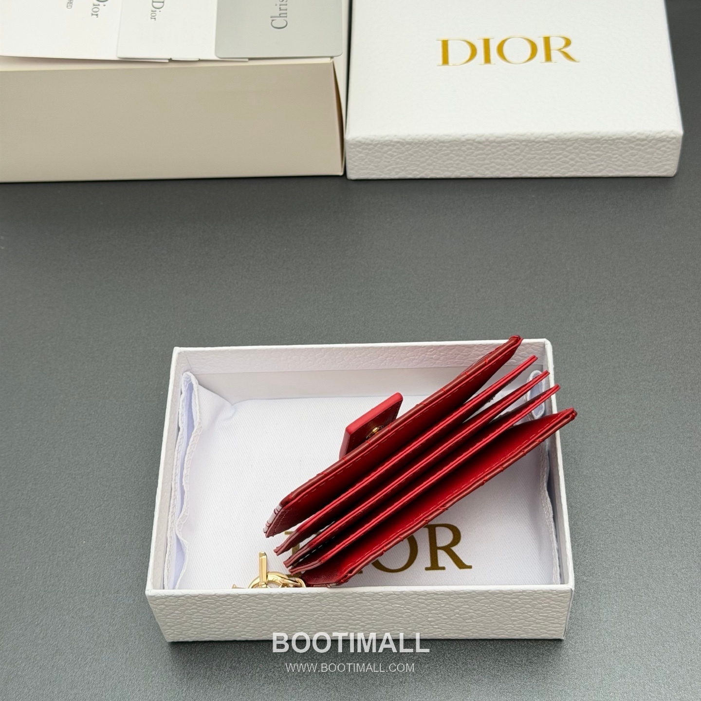 Bvlgari Serpenti Forever Lady Jasmine S0074 Patent Leather Red Card Holder 불가리 세르펜티 포에버 레이디 재스민 S0074 패턴트 레더 석류레드 카드지갑 10cm 5