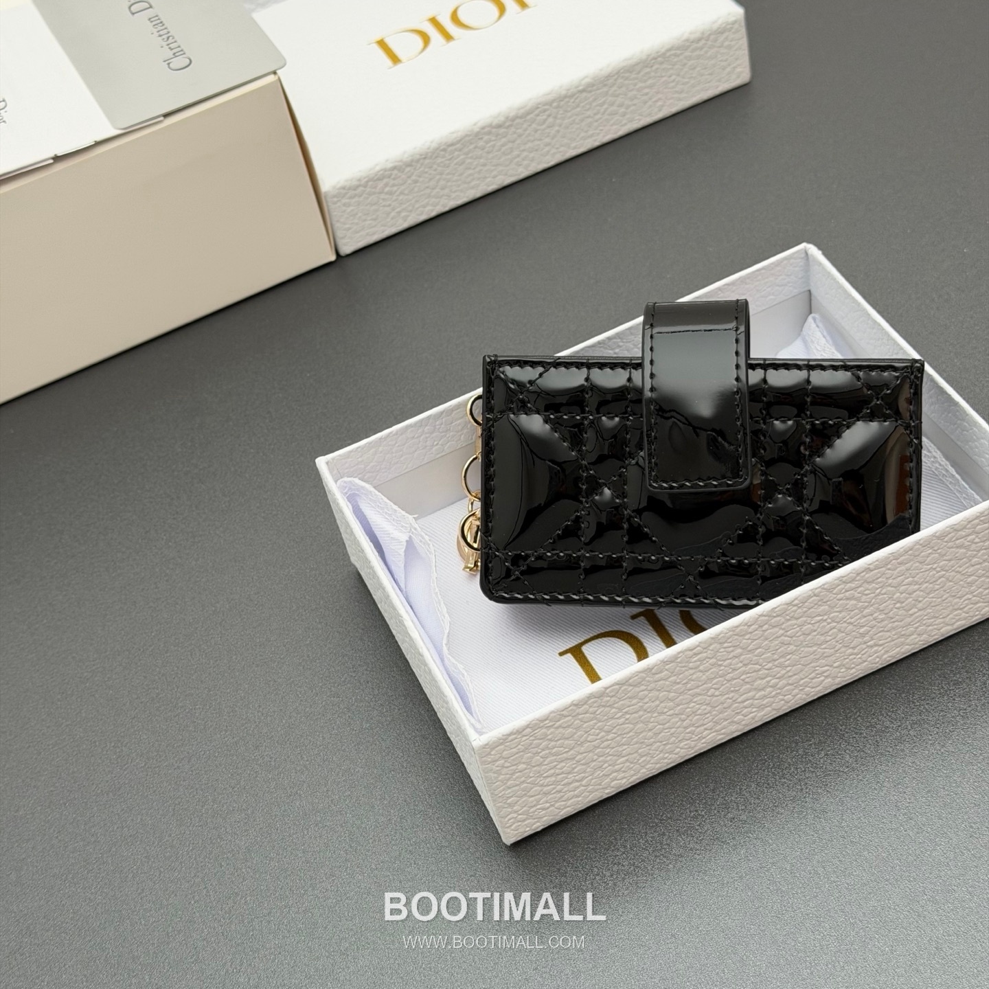 Bottega Veneta Lady Jasmine Card Case S0074 Cloud Blue Patent Leather Intrecciato Card Wallet 보테가베네타 레이디 재스민 카드케이스 S0074 클라우드 블루 페이턴트 레더 인트레치아토 카드지갑 10cm 7