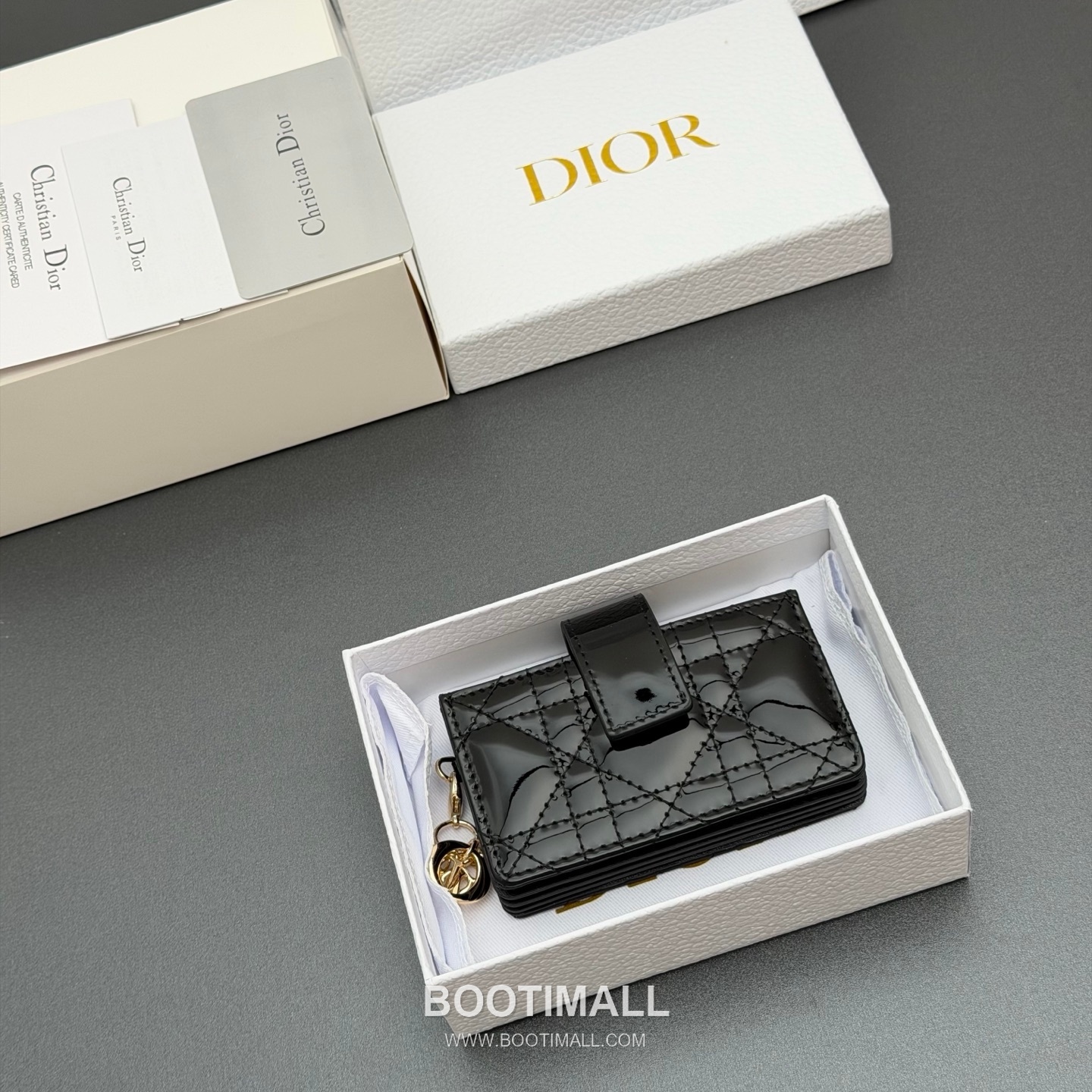 Bottega Veneta Lady Jasmine Card Case S0074 Cloud Blue Patent Leather Intrecciato Card Wallet 보테가베네타 레이디 재스민 카드케이스 S0074 클라우드 블루 페이턴트 레더 인트레치아토 카드지갑 10cm 9