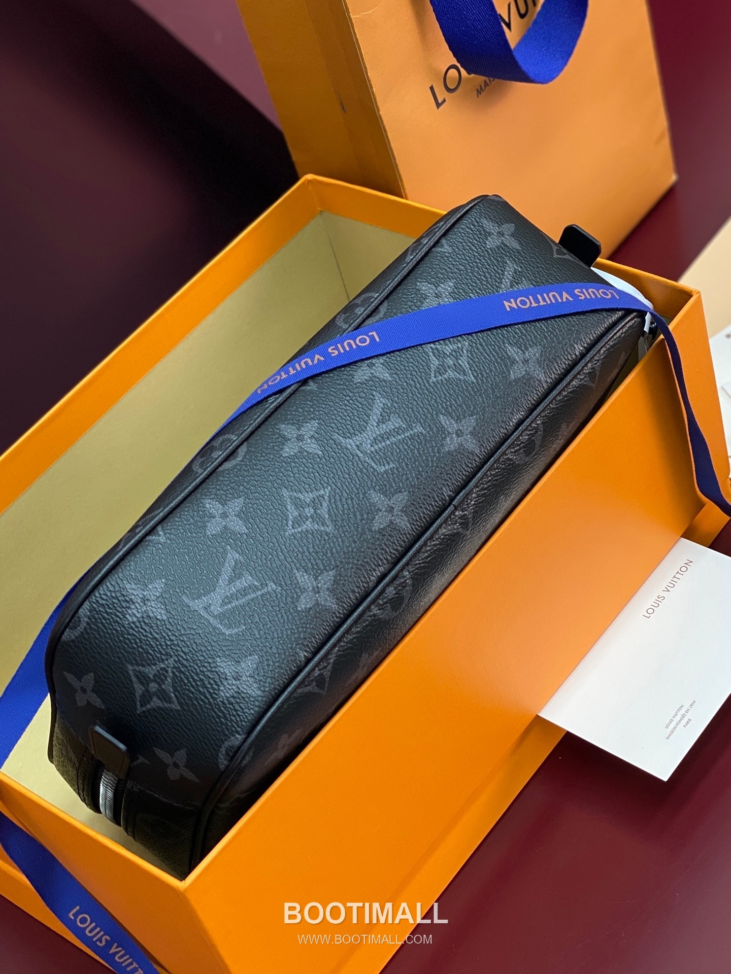 Louis Vuitton Toiletry Pouch PM Monogram Canvas Black Leather Trim Clutch Bag 루이비통 토일러트리 파우치 PM M46578 모노그램 캔버스 블랙 레더 트리밍 클러치백 26cm 8