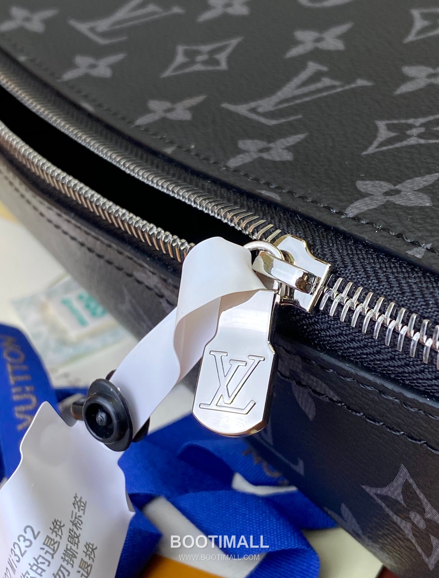 Louis Vuitton Damier Graphite Packing Cube Large Canvas Leather Travel Pouch Black M43690 루이비통 다미에 그라파이트 패킹 큐브 라지 캔버스 레더 트래블 파우치 블랙 M43690 8