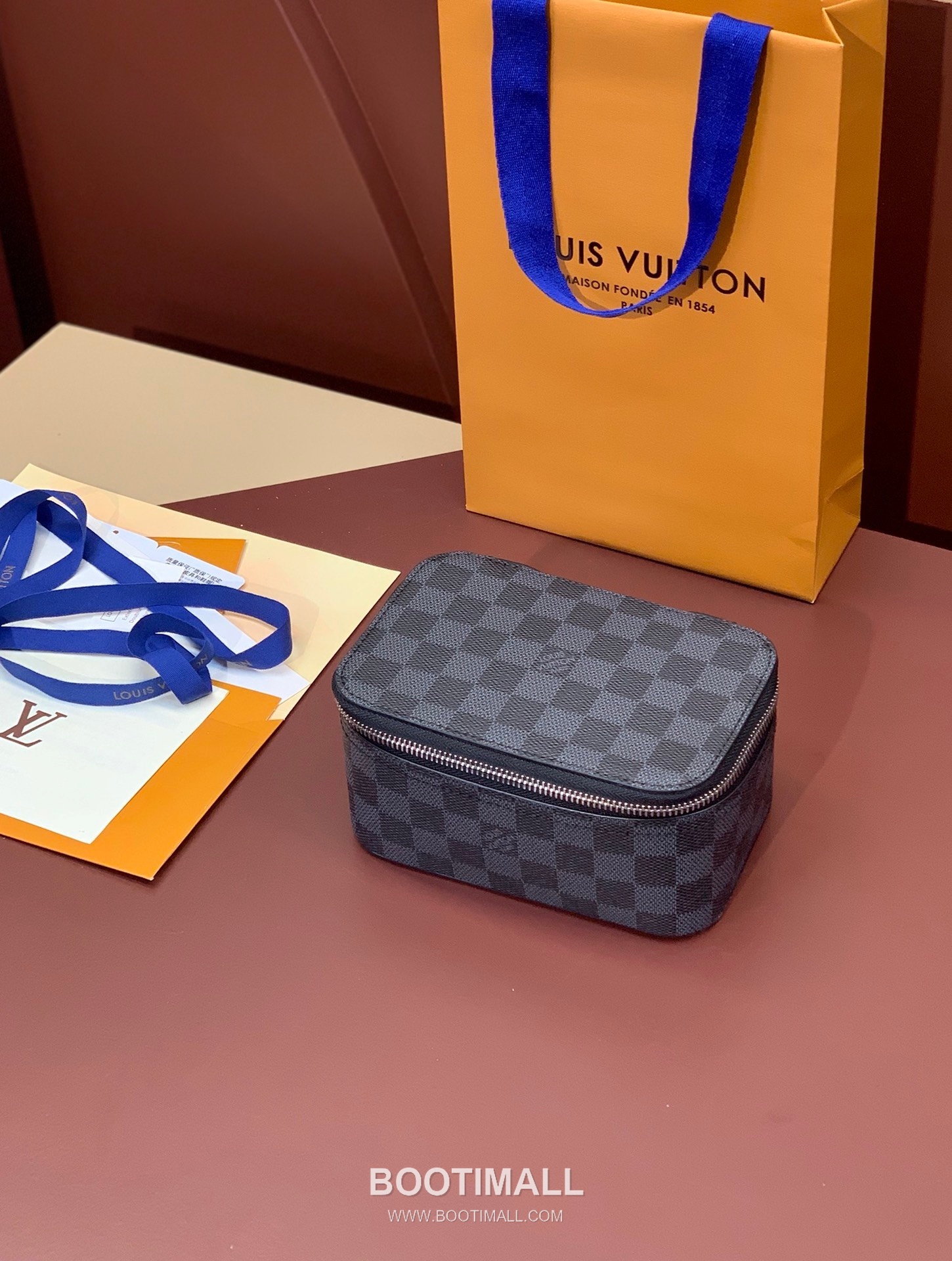 Louis Vuitton Damier Graphite Packing Cube Small Pouch Black 루이비통 다미에 그라피트 패킹 큐브 스몰 파우치 블랙 N40181 1