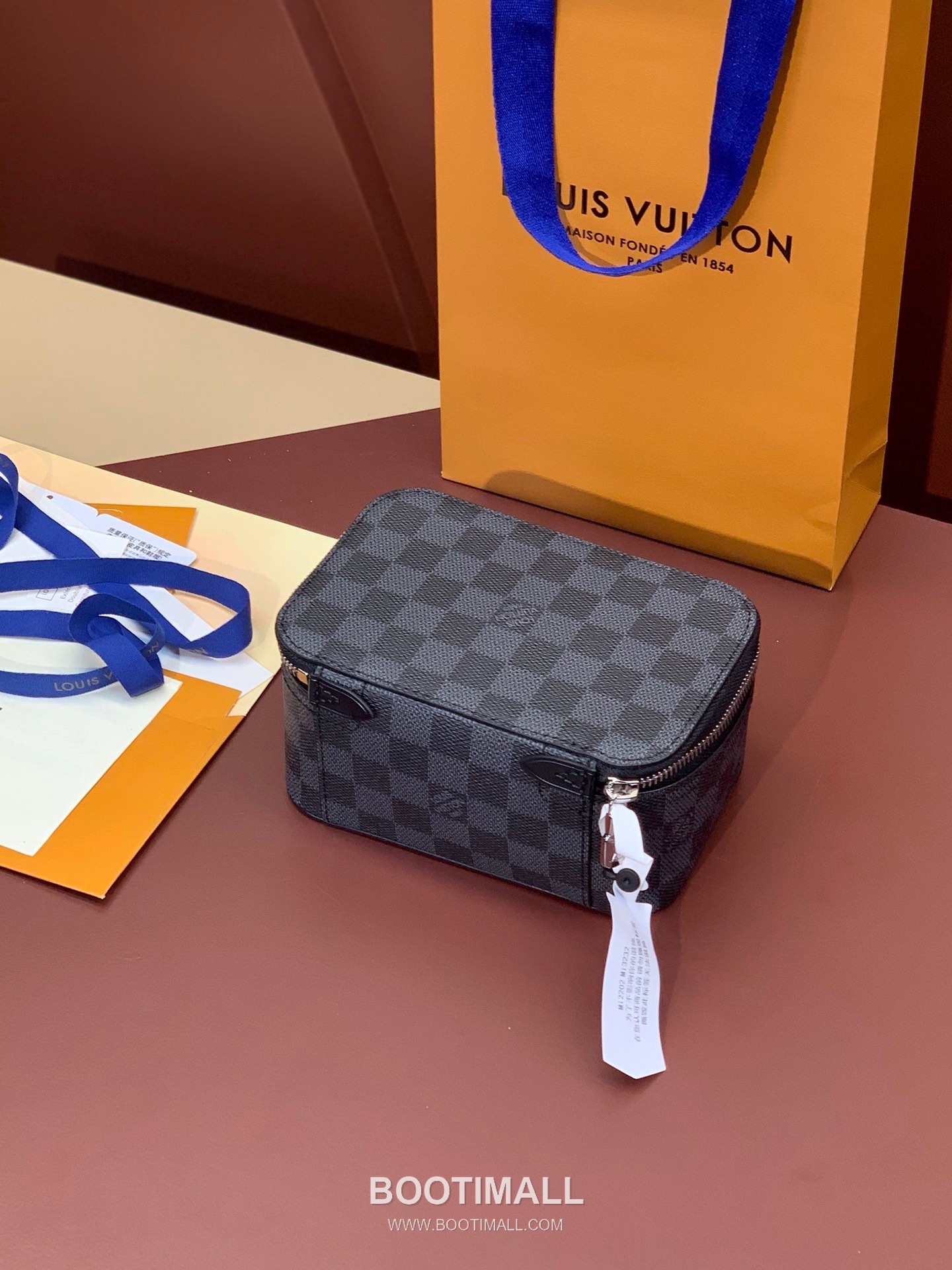 Louis Vuitton Damier Graphite Packing Cube Small Pouch Black 루이비통 다미에 그라피트 패킹 큐브 스몰 파우치 블랙 N40181 2