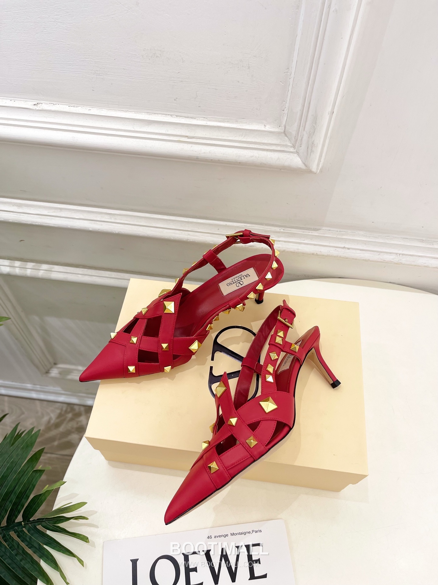 Valentino Garavani Studdy Roman Stud V Logo Buckle Ankle Strap Pointed Toe High Heel Sandals 발렌티노 가라바니 스터디 로만 스터드 V 로고 버클 앵클 스트랩 포인티드 토 하이힐 샌들 5