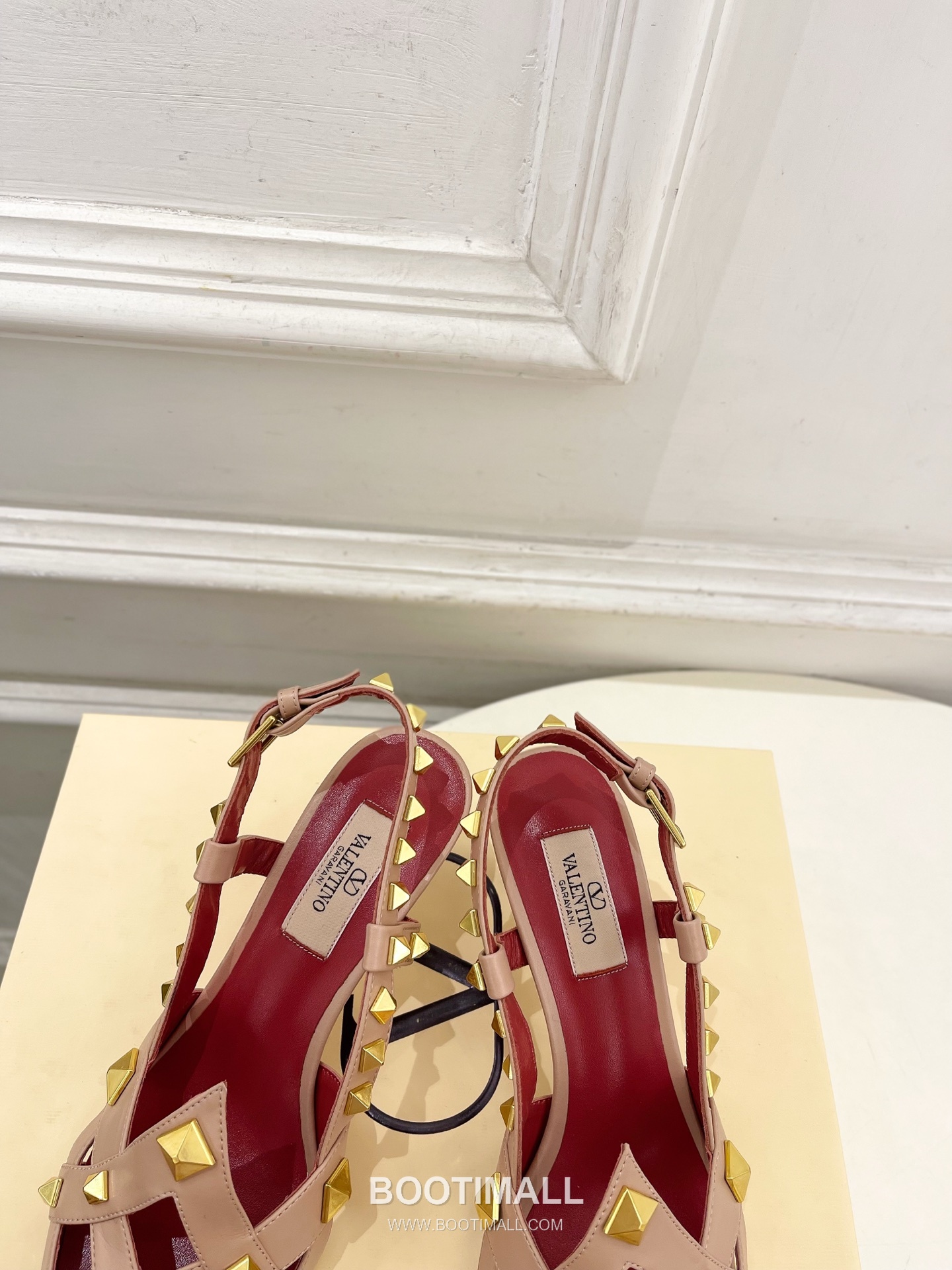 Valentino Garavani Studdy Roman Stud V Logo Buckle Ankle Strap Pointed Toe High Heel Sandals 발렌티노 가라바니 스터디 로만 스터드 V 로고 버클 앵클 스트랩 포인티드 토 하이힐 샌들 7