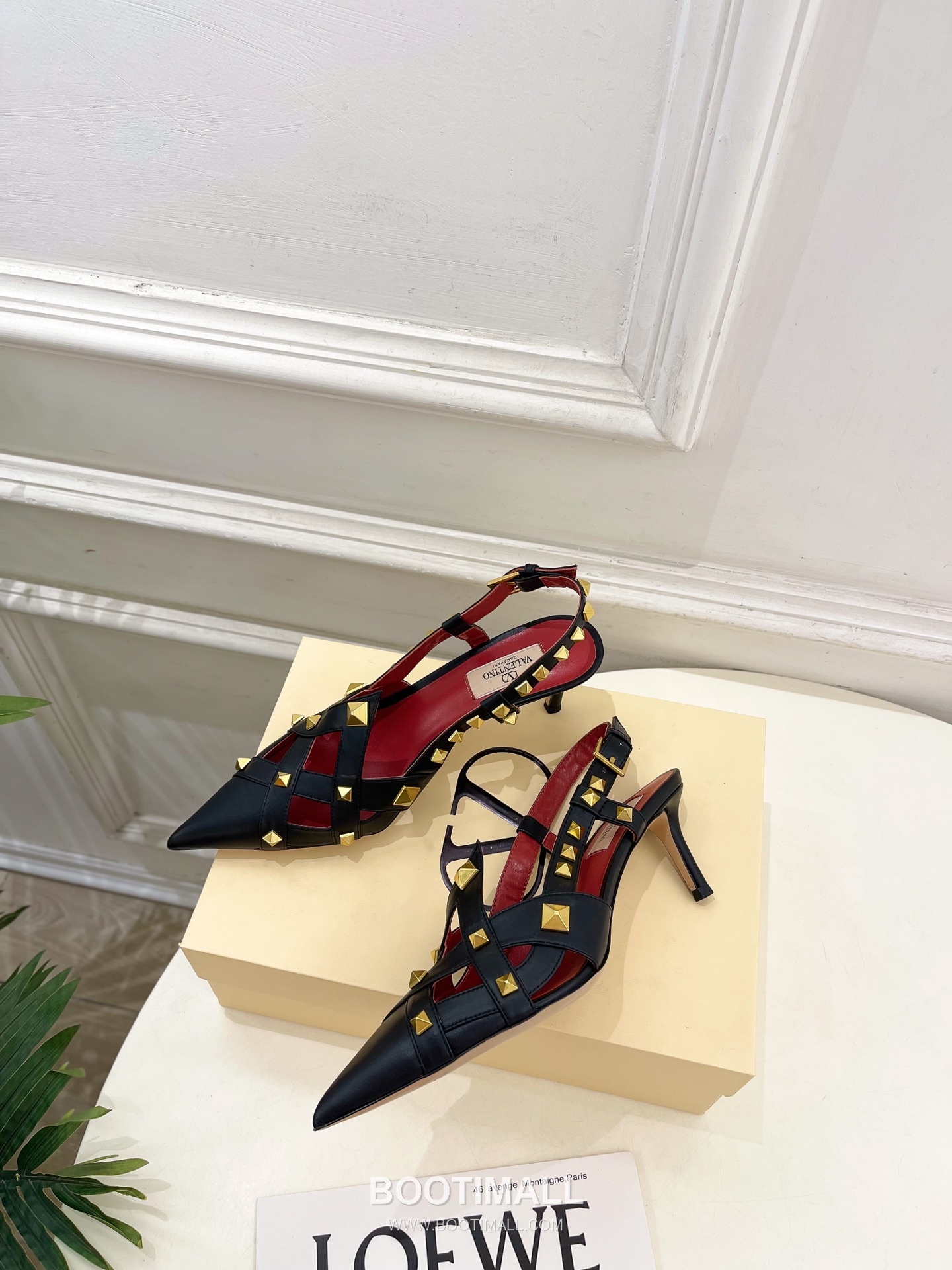 Valentino Garavani Studdy Roman Stud V Logo Buckle Ankle Strap Pointed Toe High Heel Sandals 발렌티노 가라바니 스터디 로만 스터드 V 로고 버클 앵클 스트랩 포인티드 토 하이힐 샌들 5