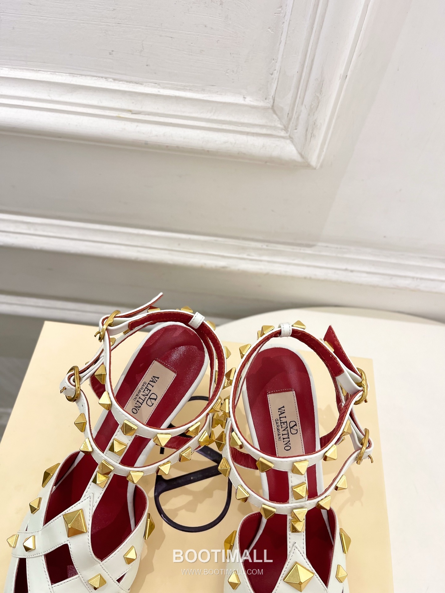 Valentino Garavani Studdy Roman Stud V Logo Buckle Ankle Strap Pointed Toe High Heel Sandals 발렌티노 가라바니 스터디 로만 스터드 V 로고 버클 앵클 스트랩 포인티드 토 하이힐 샌들 7