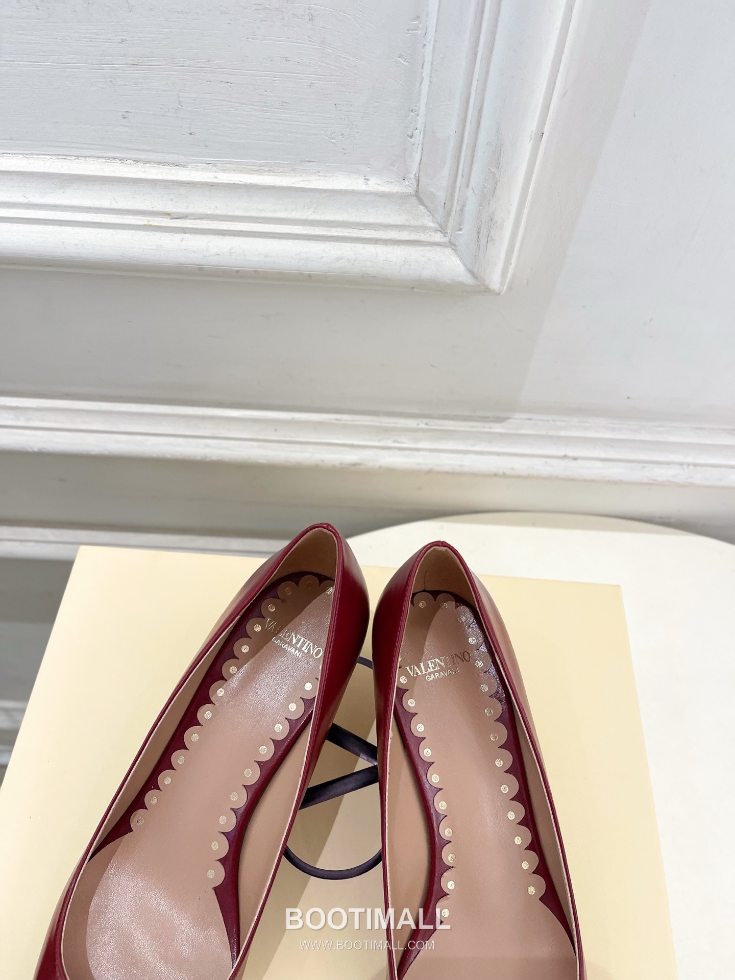 Valentino VT Pointed Toe Bow Leather Pumps 발렌티노 VT 포인티드 토 보우 레더 펌프스 7