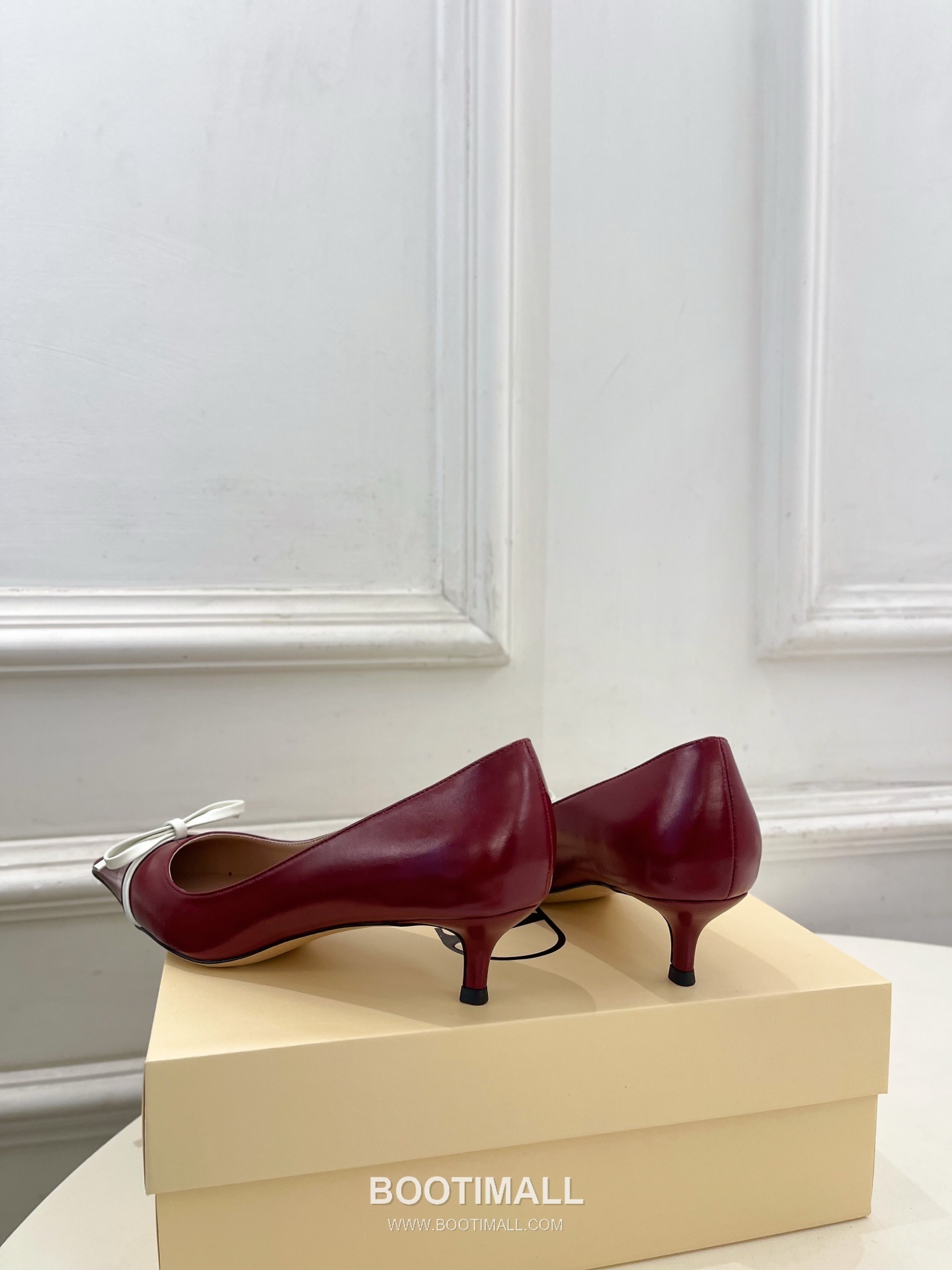 Valentino VT Pointed Toe Bow Leather Pumps 발렌티노 VT 포인티드 토 보우 레더 펌프스 8