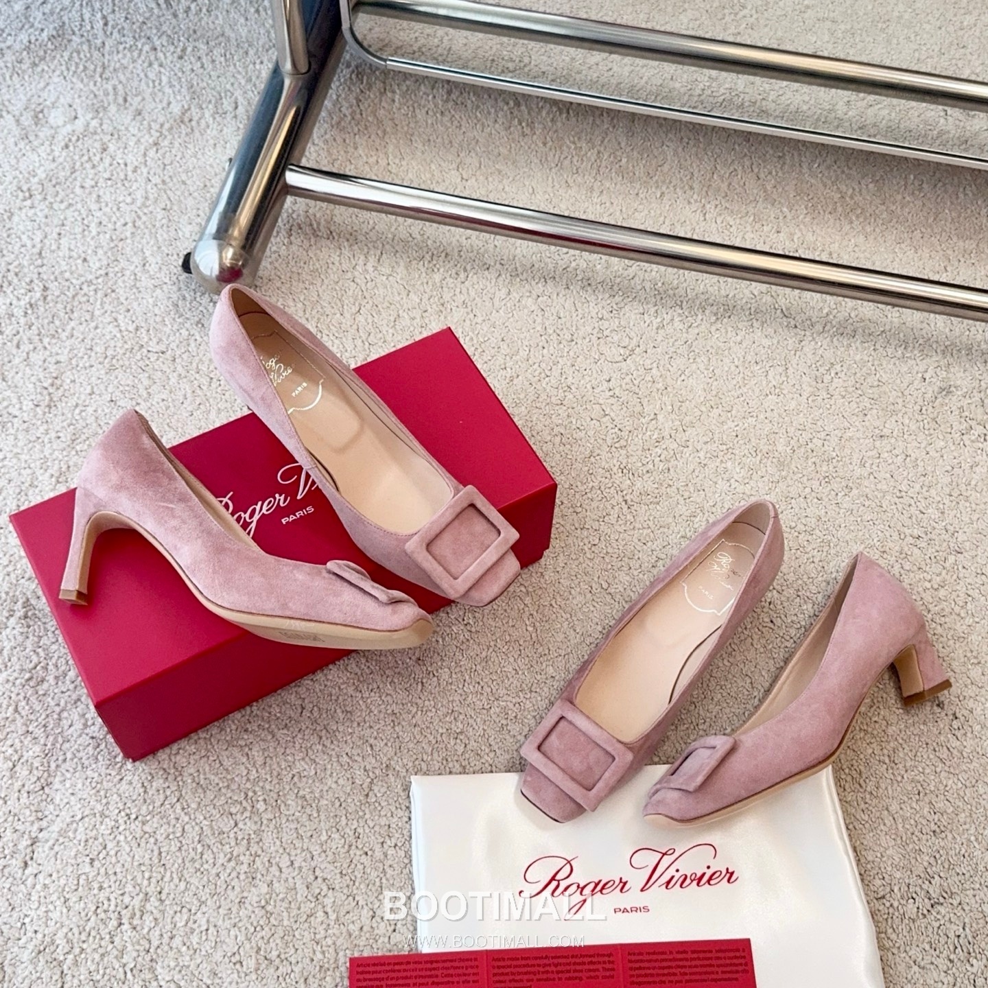 Roger Vivier Trompette Suede Pointed Toe Pumps 로저비비에 트롱페트 스웨이드 포인티드 토 펌프스 2