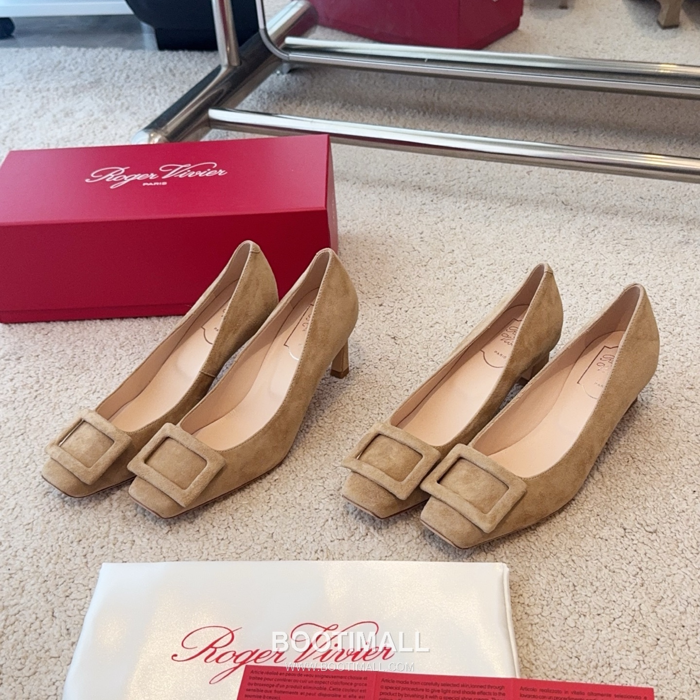 Roger Vivier Trompette Suede Pointed Toe Pumps 로저비비에 트롱페트 스웨이드 포인티드 토 펌프스 3