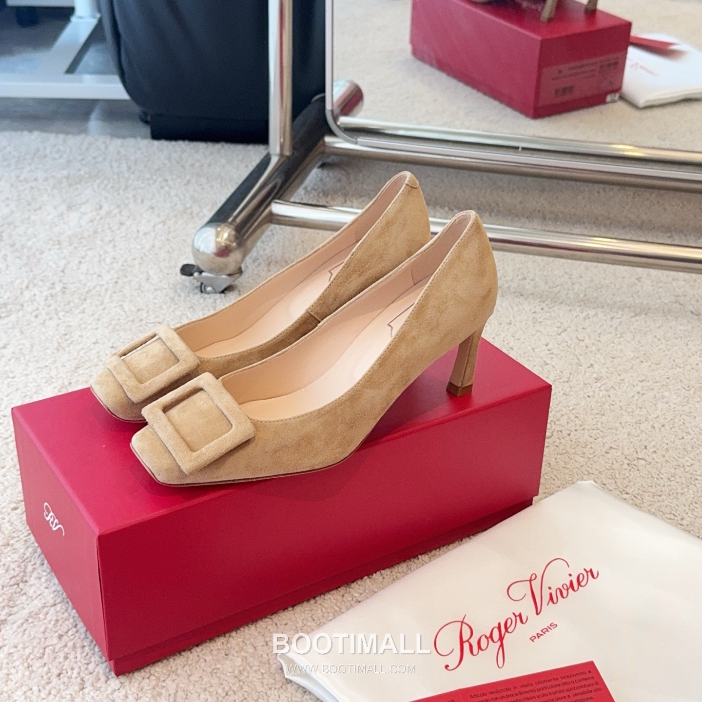 Roger Vivier Trompette Suede Pointed Toe Pumps 로저비비에 트롱페트 스웨이드 포인티드 토 펌프스 5