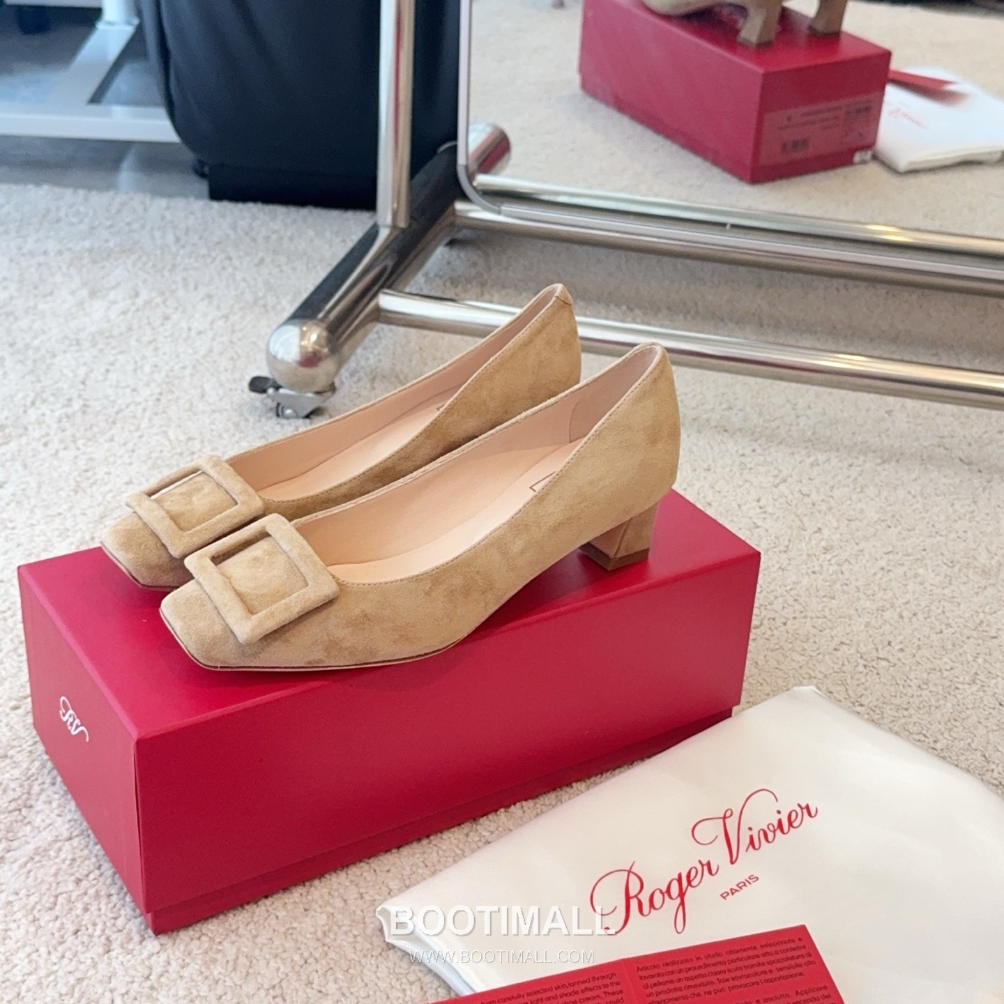 Roger Vivier Trompette Suede Pointed Toe Pumps 로저비비에 트롱페트 스웨이드 포인티드 토 펌프스 6