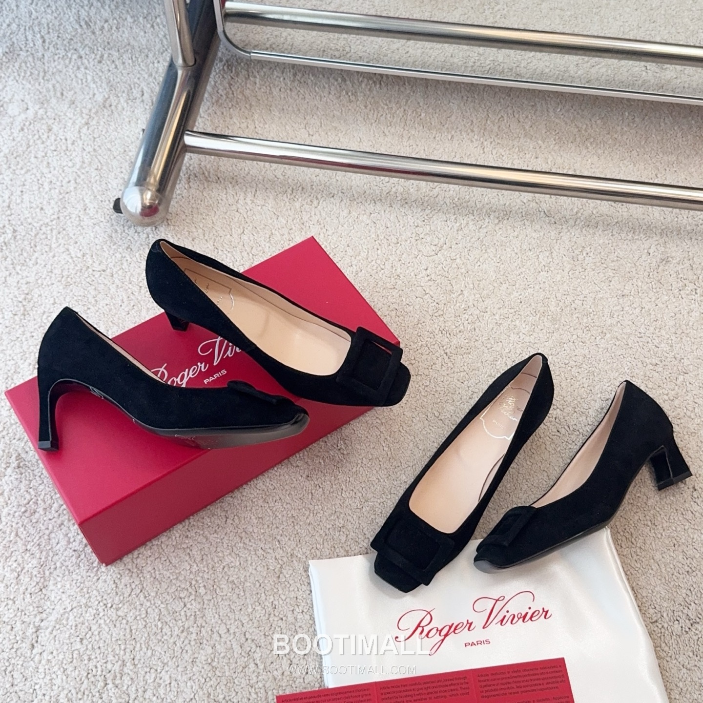 Roger Vivier Trompette Suede Pointed Toe Pumps 로저비비에 트롱페트 스웨이드 포인티드 토 펌프스 2