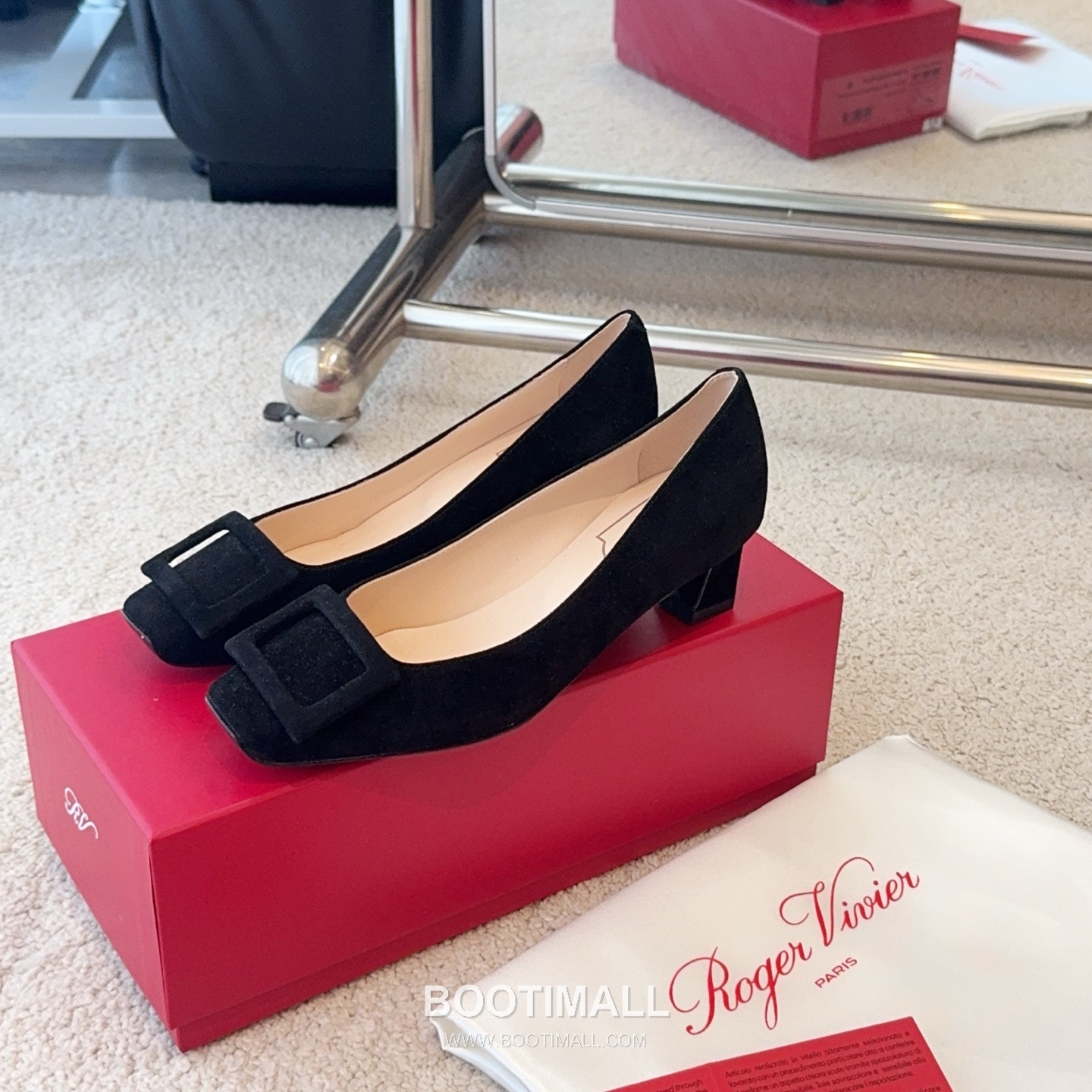 Roger Vivier Trompette Suede Pointed Toe Pumps 로저비비에 트롱페트 스웨이드 포인티드 토 펌프스 5
