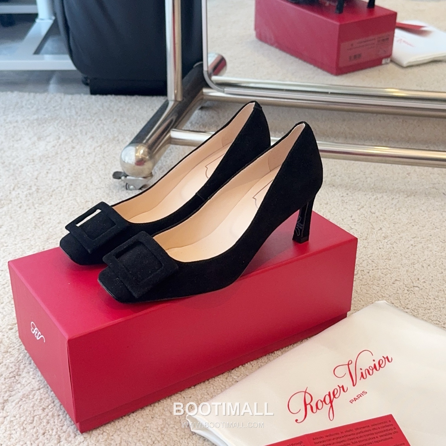 Roger Vivier Trompette Suede Pointed Toe Pumps 로저비비에 트롱페트 스웨이드 포인티드 토 펌프스 6