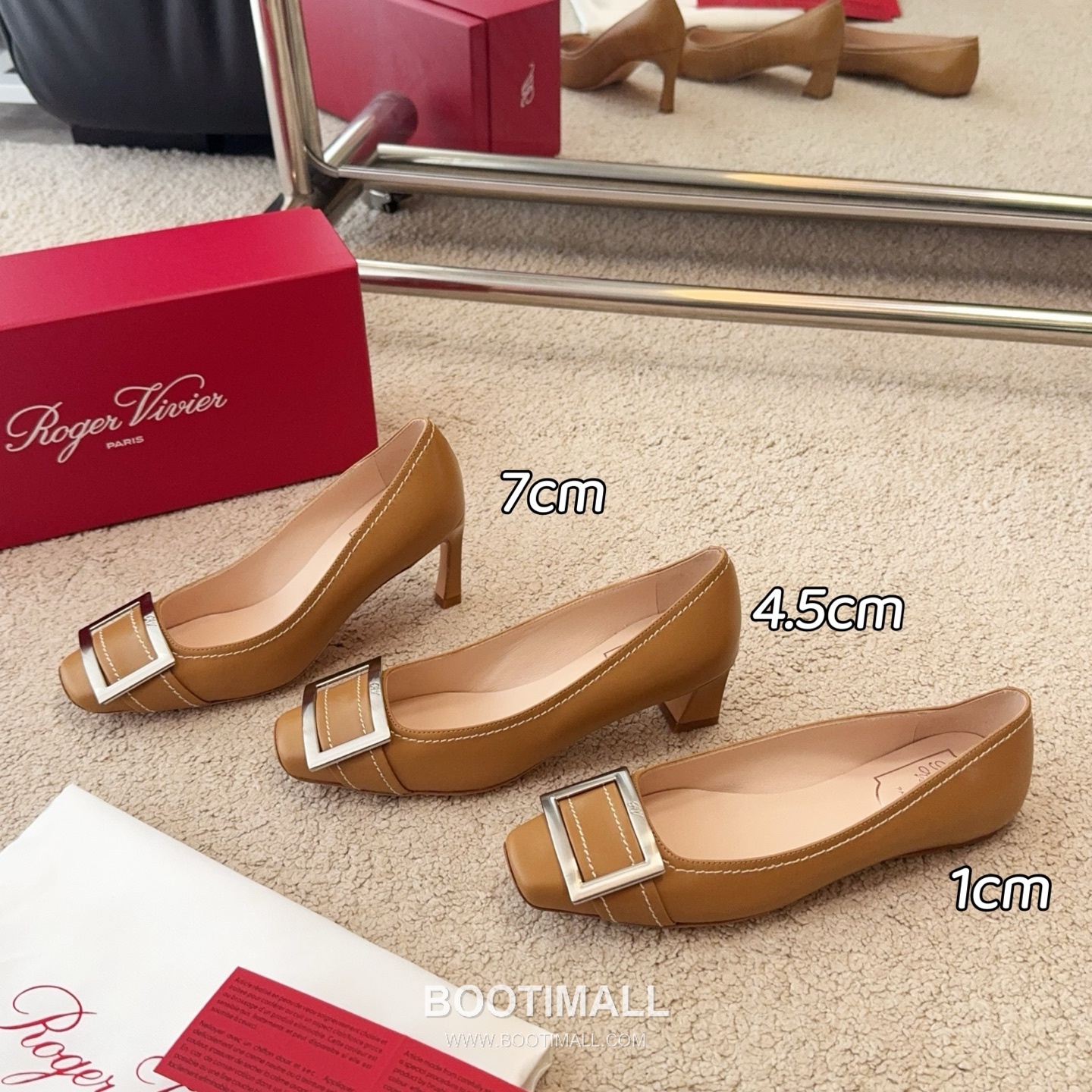 Roger Vivier Trompette Stitched Calfskin White Pumps 로저비비에 트롱페트 스티치 송아지가죽 화이트 펌프스 2