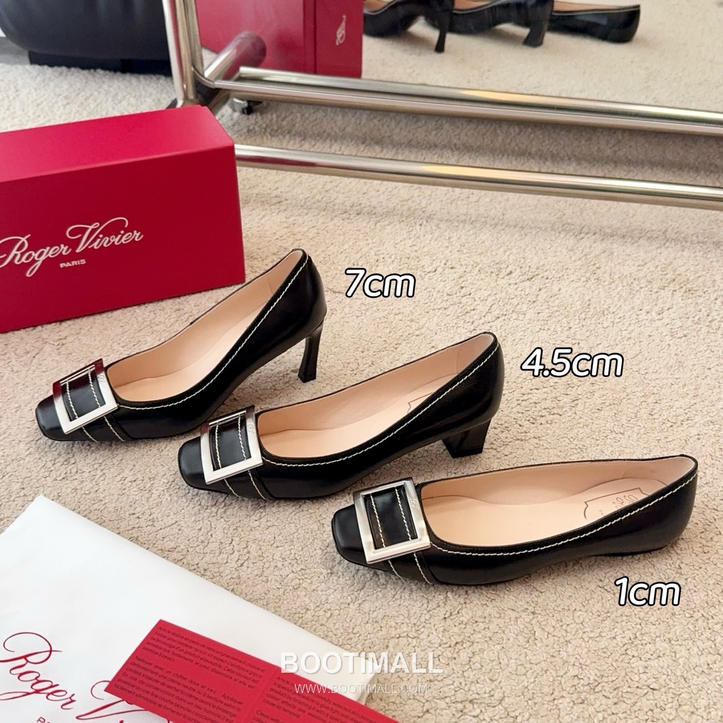 Roger Vivier Trompette Stitched Calfskin White Pumps 로저비비에 트롱페트 스티치 송아지가죽 화이트 펌프스 2