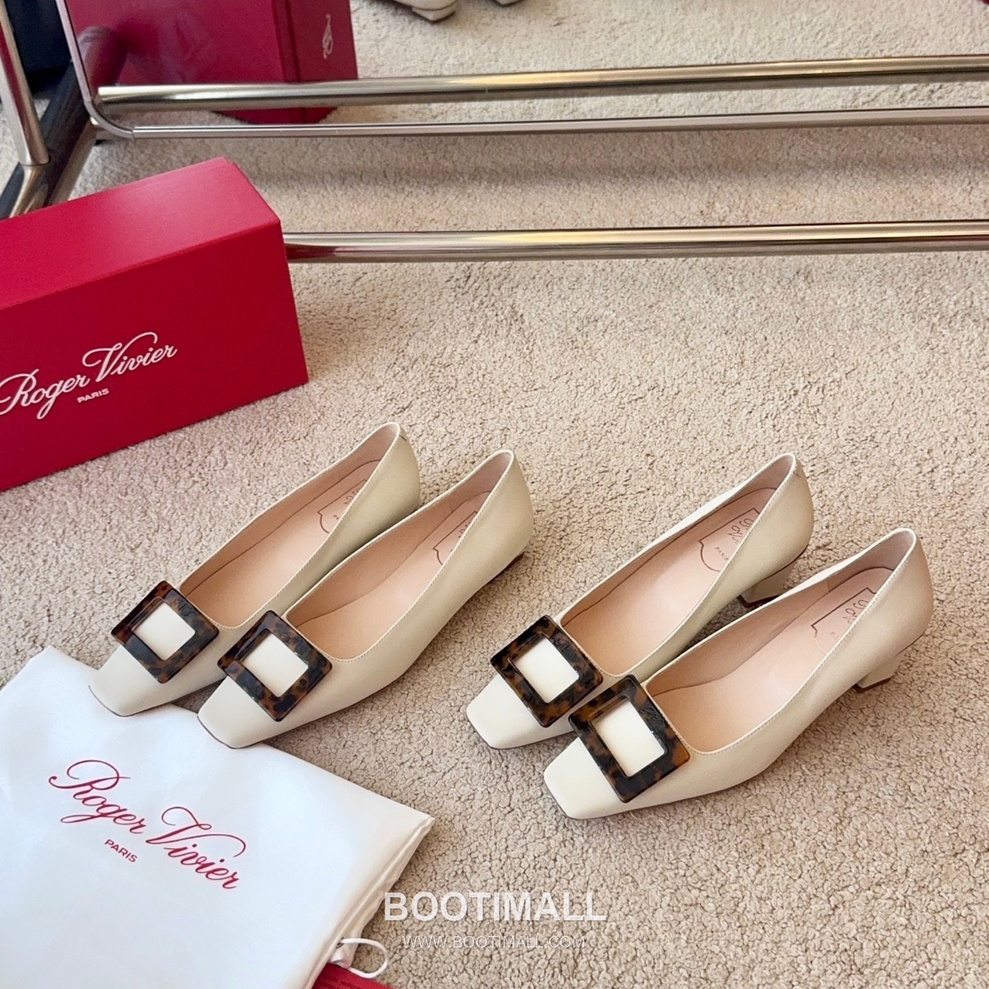 Roger Vivier Belle Vivier Tortoiseshell Buckle Leather Pumps 로저비비에 벨 비비에 토터스쉘 버클 레더 펌프스 1