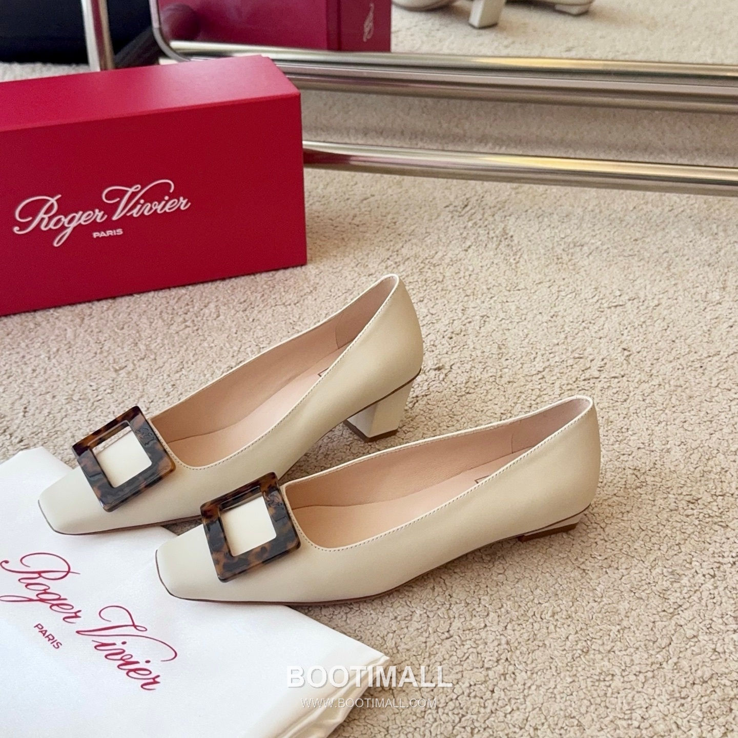 Roger Vivier Belle Vivier Tortoiseshell Buckle Leather Pumps 로저비비에 벨 비비에 토터스쉘 버클 레더 펌프스 3