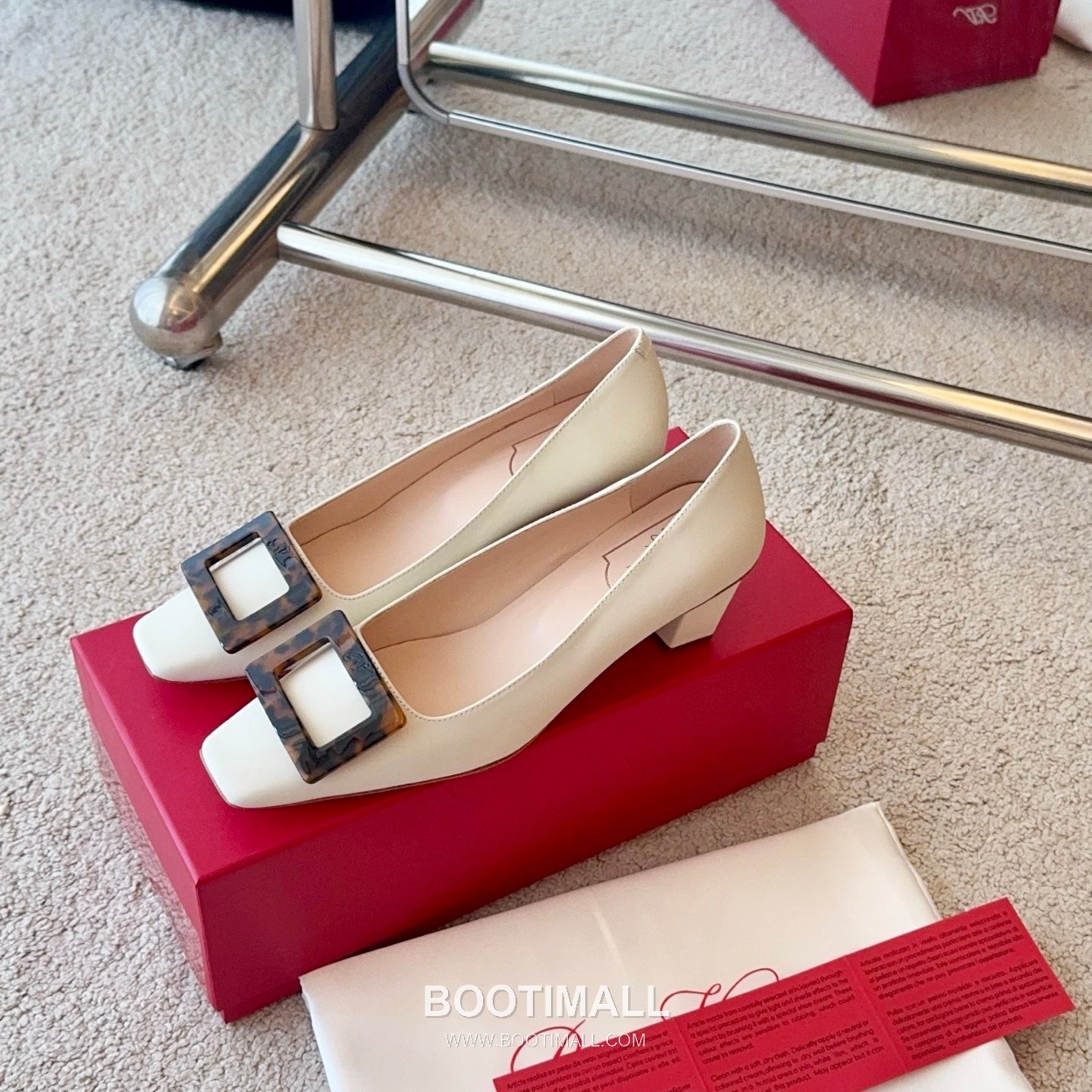Roger Vivier Belle Vivier Tortoiseshell Buckle Leather Pumps 로저비비에 벨 비비에 토터스쉘 버클 레더 펌프스 5