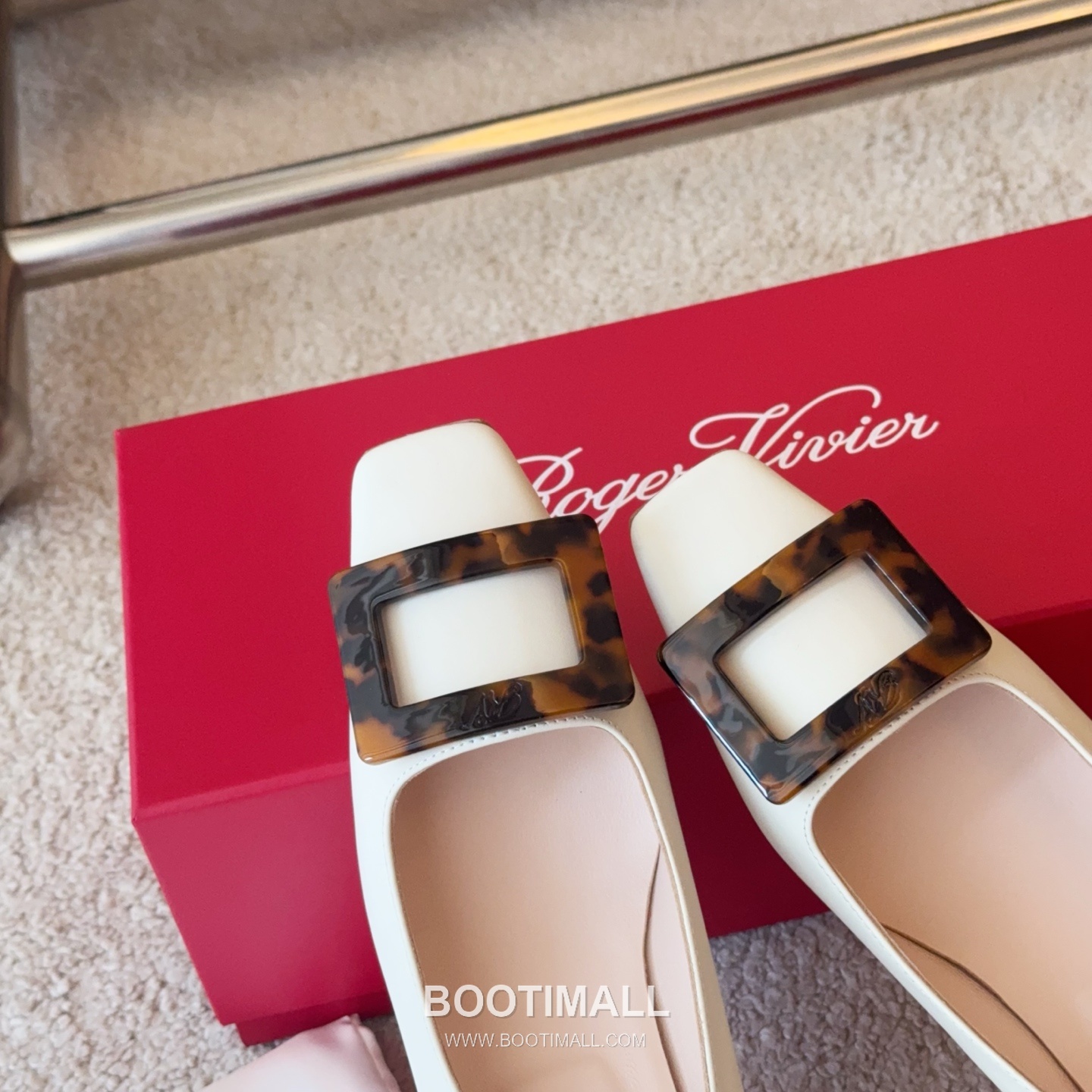 Roger Vivier Belle Vivier Tortoiseshell Buckle Leather Pumps 로저비비에 벨 비비에 토터스쉘 버클 레더 펌프스 7