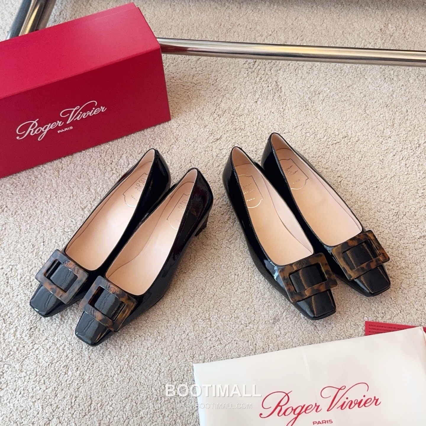 Roger Vivier Belle Vivier Tortoiseshell Buckle Leather Pumps 로저비비에 벨 비비에 토터스쉘 버클 레더 펌프스 1