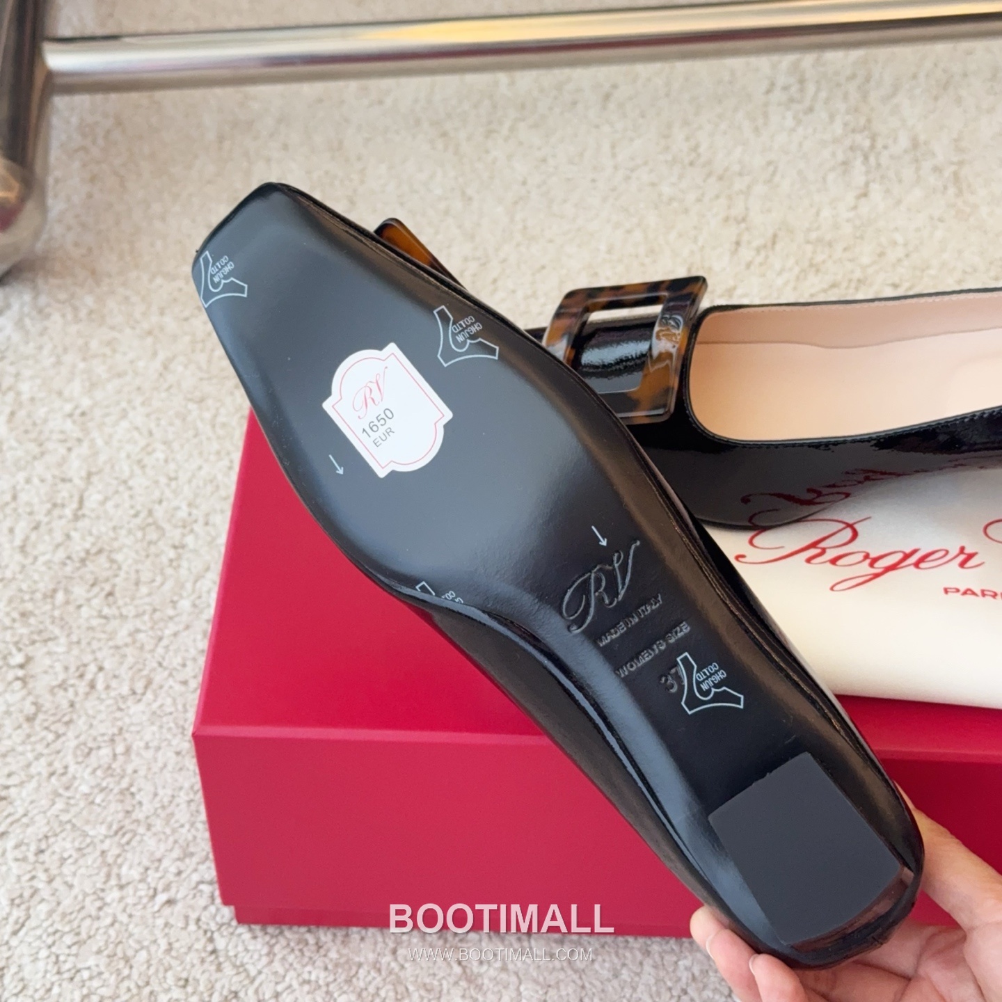 Roger Vivier Belle Vivier Tortoiseshell Buckle Leather Pumps 로저비비에 벨 비비에 토터스쉘 버클 레더 펌프스 9