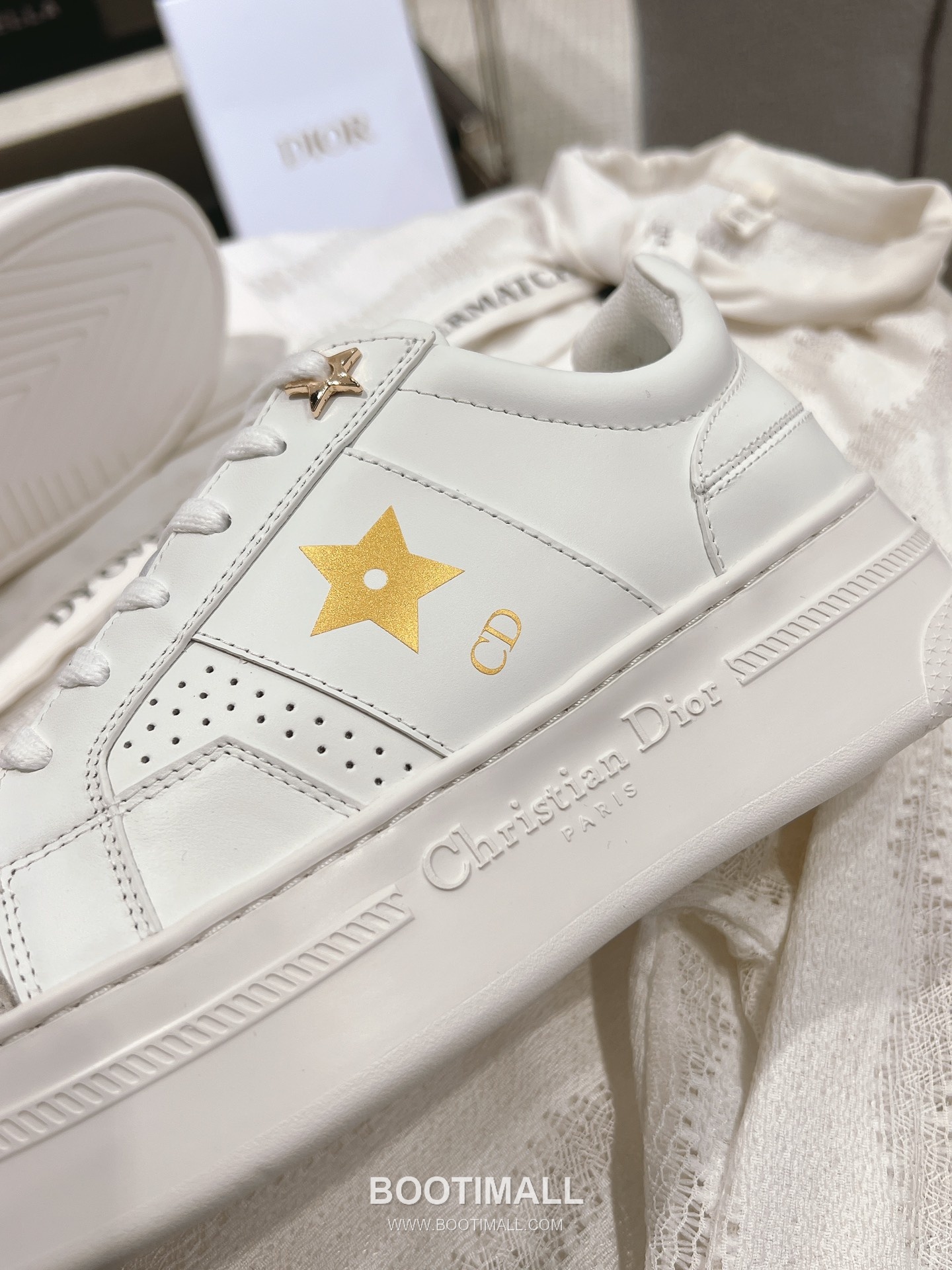 Dior Platform Thick Sole Suede Leather Star Detail Casual Sneakers 디올 플랫폼 두꺼운 밑창 스웨이드 레더 스타 디테일 캐주얼 스니커즈 7