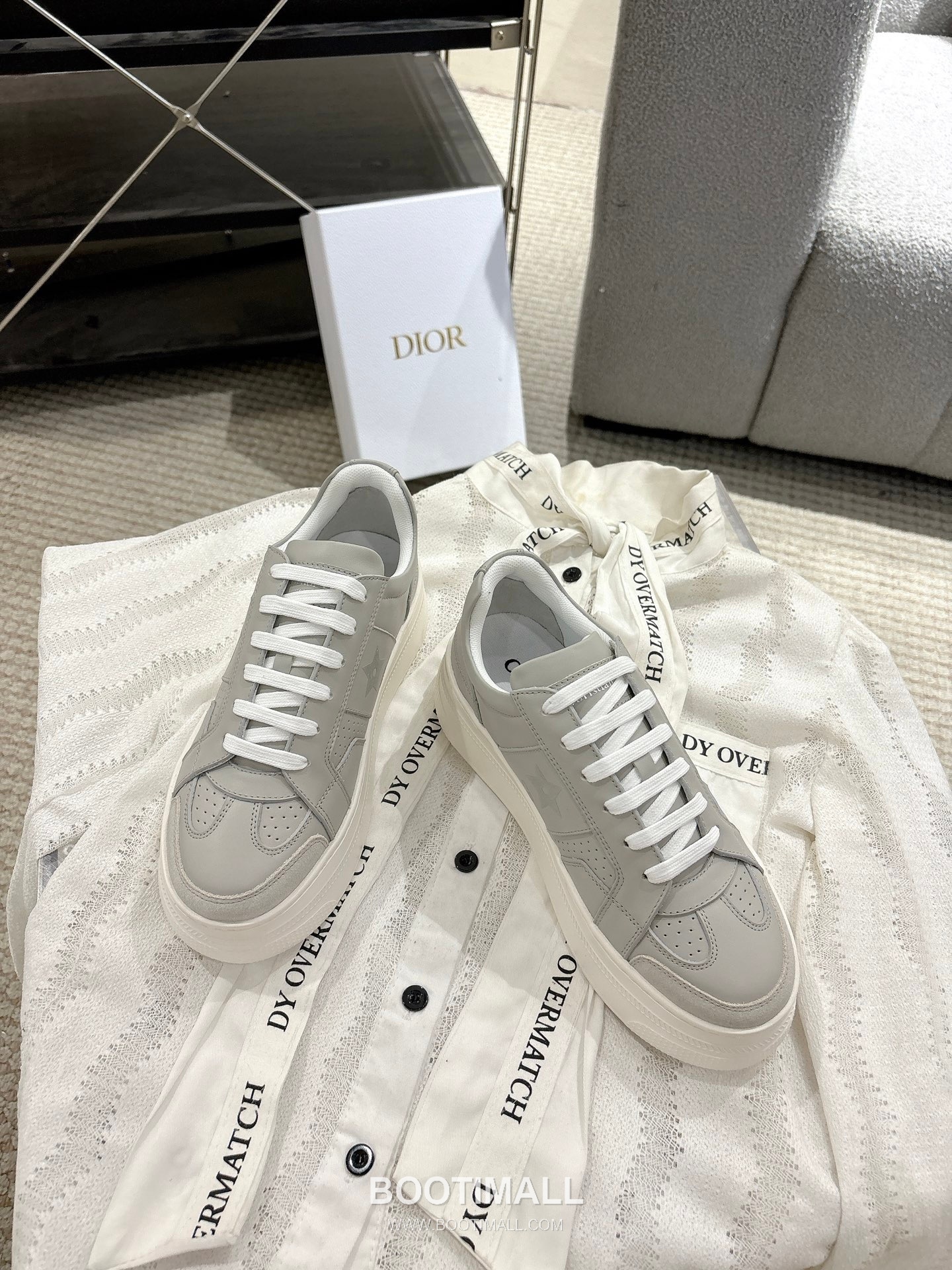 Dior Platform Thick Sole Suede Leather Star Detail Casual Sneakers 디올 플랫폼 두꺼운 밑창 스웨이드 레더 스타 디테일 캐주얼 스니커즈 2