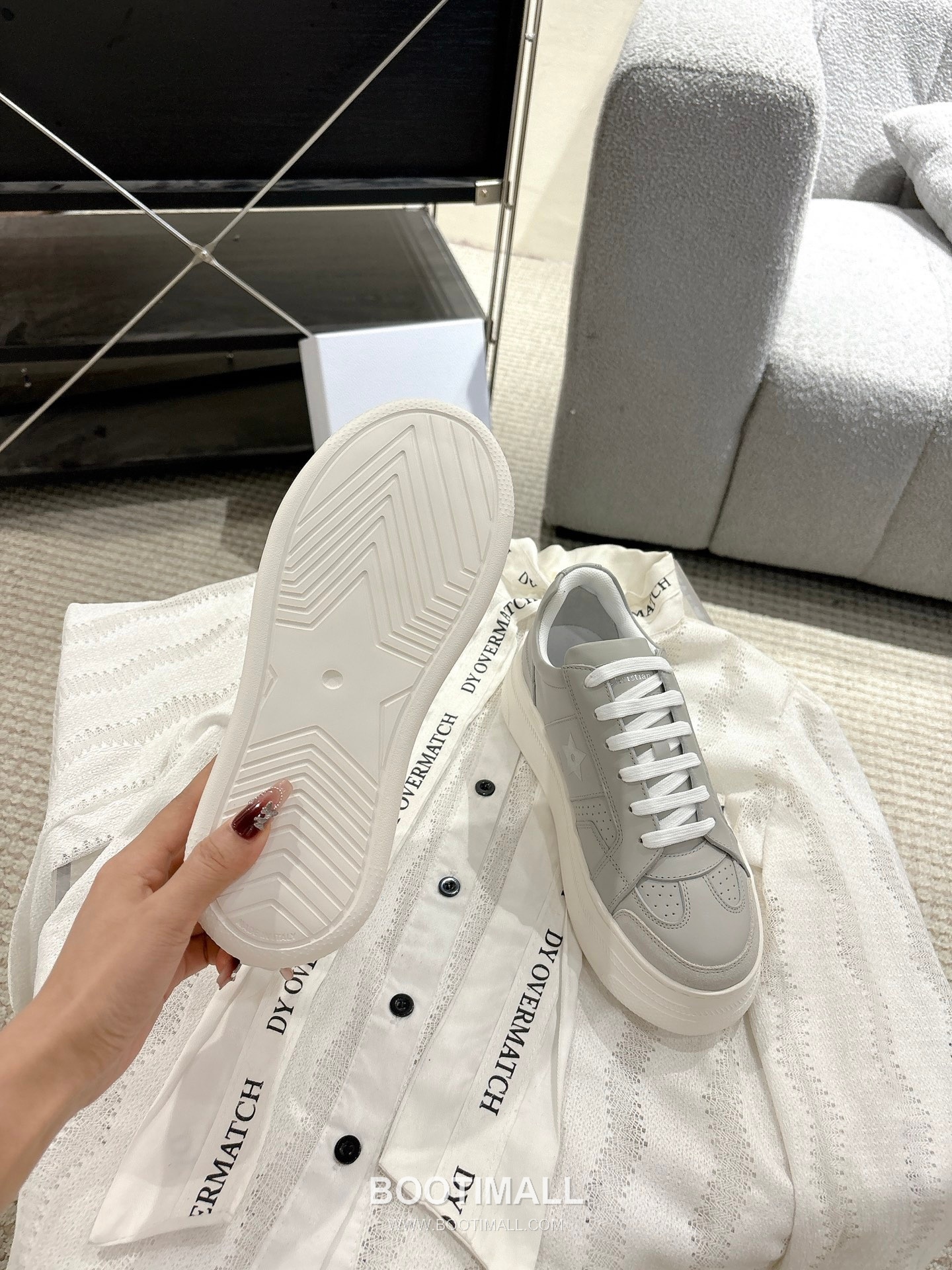 Dior Platform Thick Sole Suede Leather Star Detail Casual Sneakers 디올 플랫폼 두꺼운 밑창 스웨이드 레더 스타 디테일 캐주얼 스니커즈 7