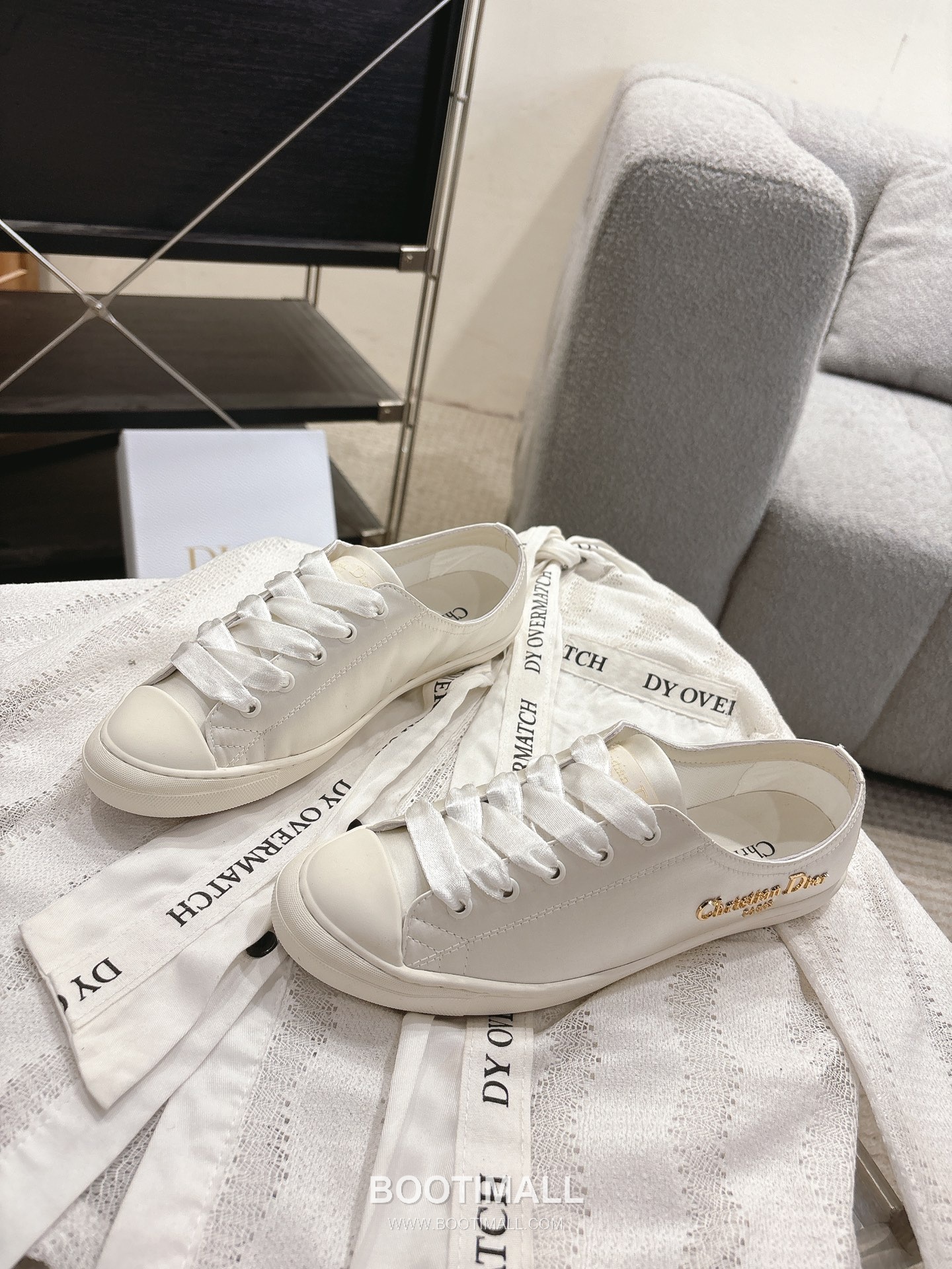 Dior Ballet Flat Satin Almond Toe Shoes 디올 발레 플랫 새틴 아몬드 토 슈즈 3