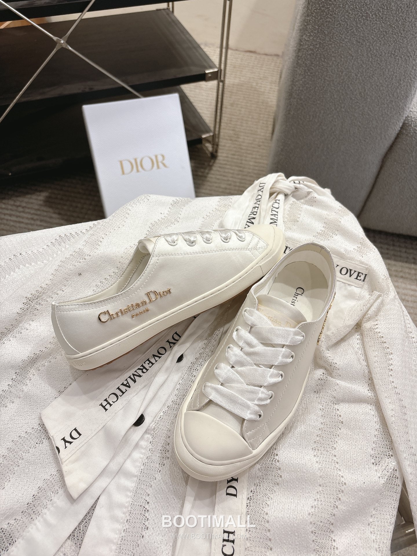Dior Ballet Flat Satin Almond Toe Shoes 디올 발레 플랫 새틴 아몬드 토 슈즈 7
