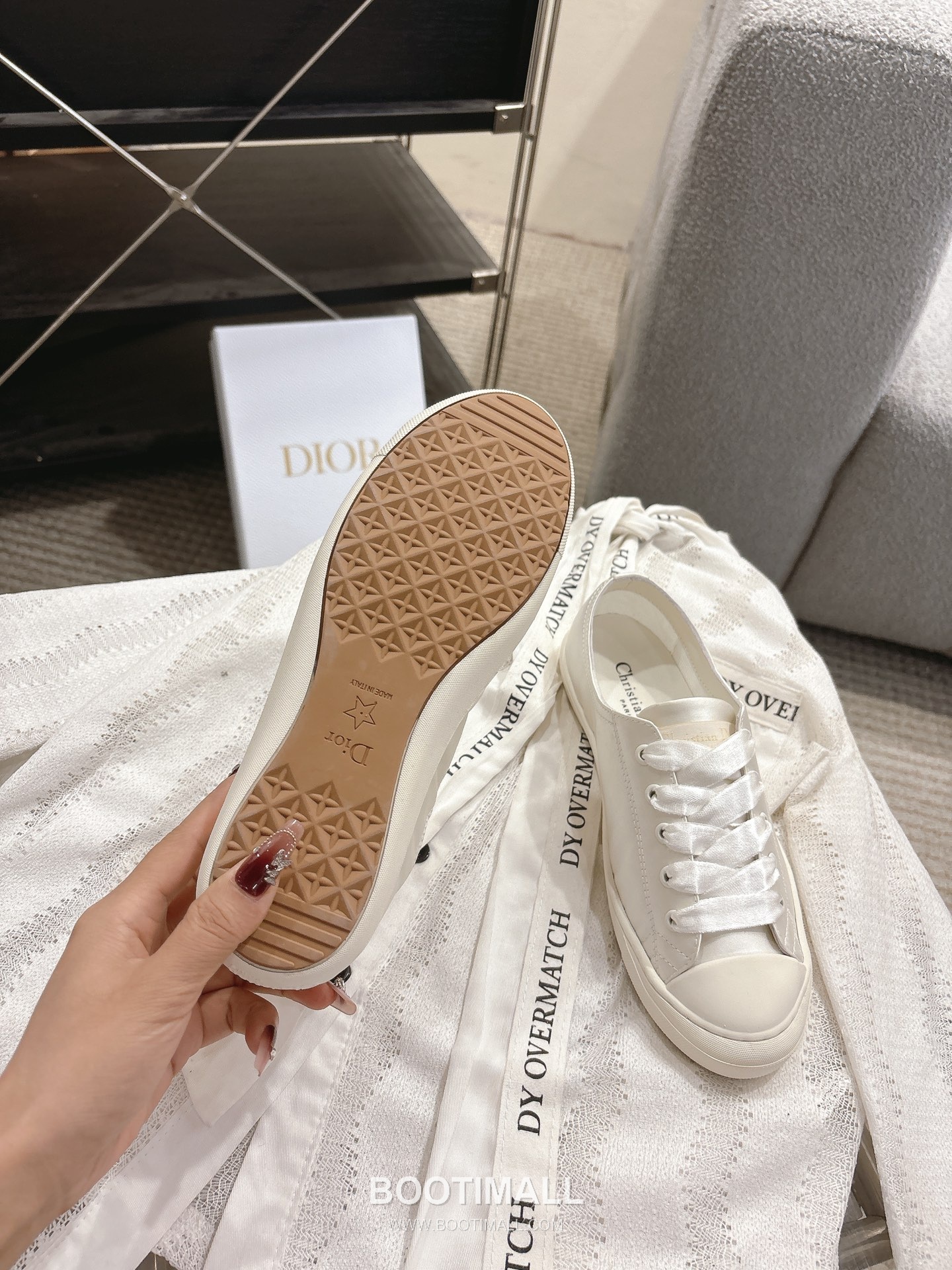 Dior Ballet Flat Satin Almond Toe Shoes 디올 발레 플랫 새틴 아몬드 토 슈즈 8