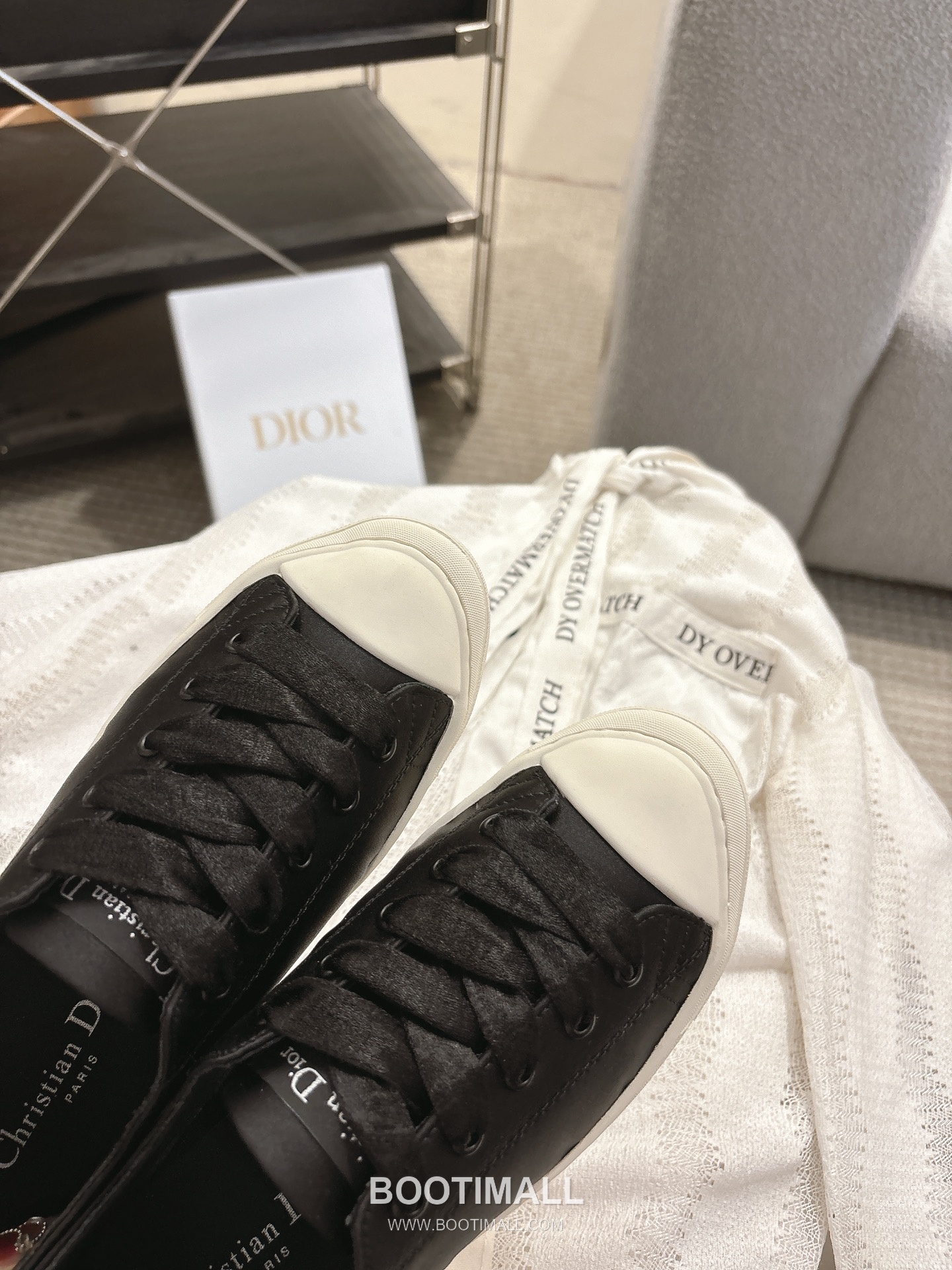 Dior Ballet Flat Satin Almond Toe Shoes 디올 발레 플랫 새틴 아몬드 토 슈즈 4