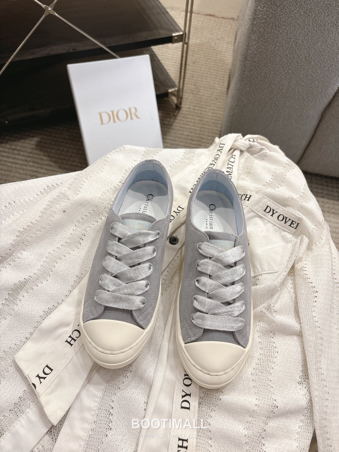 Dior Ballet Flat Satin Almond Toe Shoes 디올 발레 플랫 새틴 아몬드 토 슈즈 1