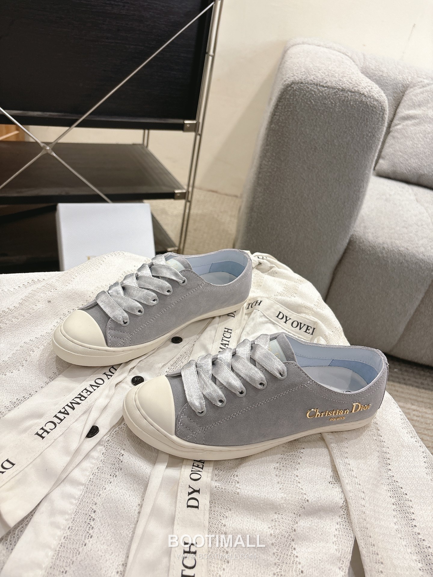 Dior Ballet Flat Satin Almond Toe Shoes 디올 발레 플랫 새틴 아몬드 토 슈즈 3