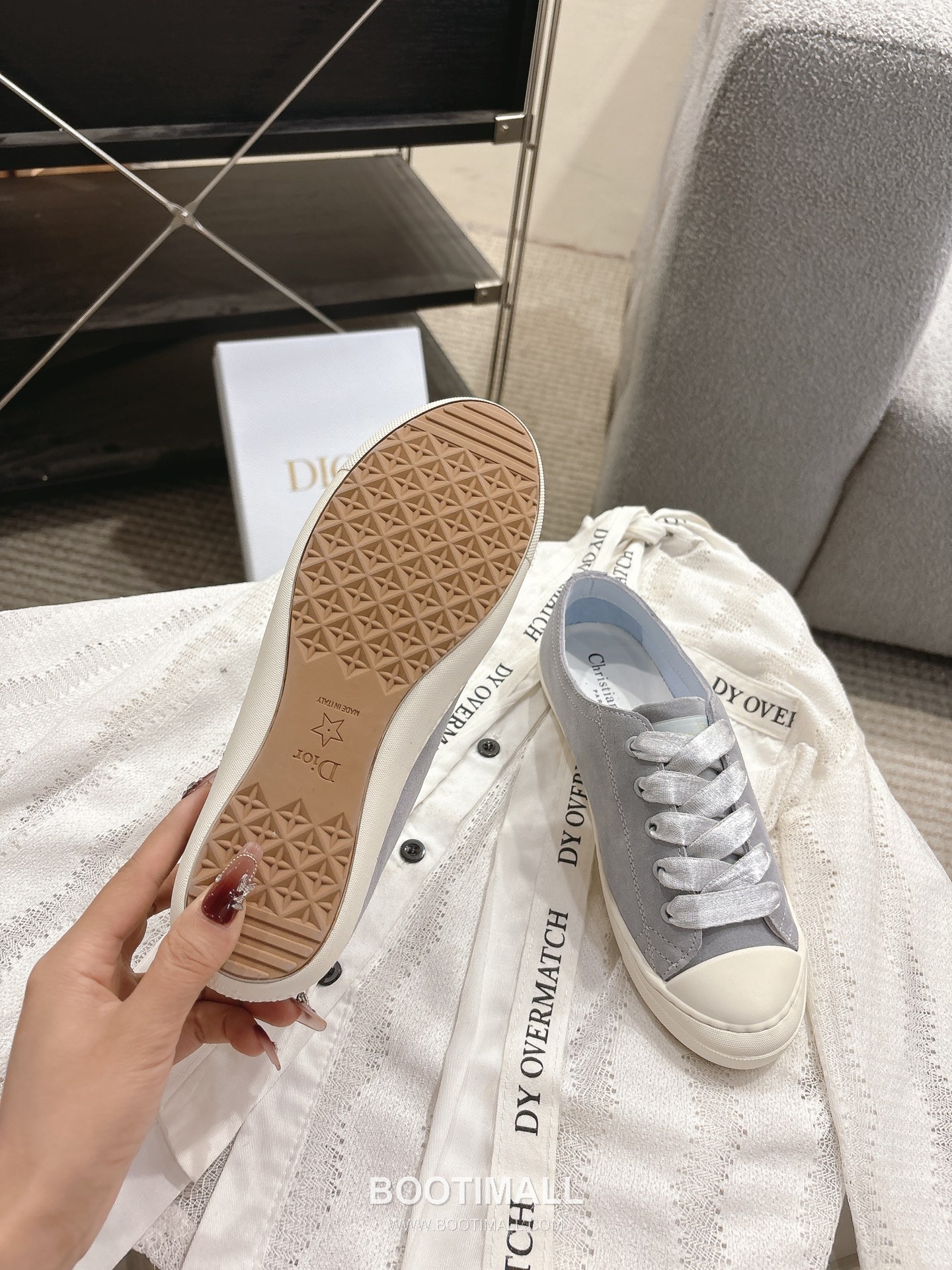 Dior Ballet Flat Satin Almond Toe Shoes 디올 발레 플랫 새틴 아몬드 토 슈즈 7