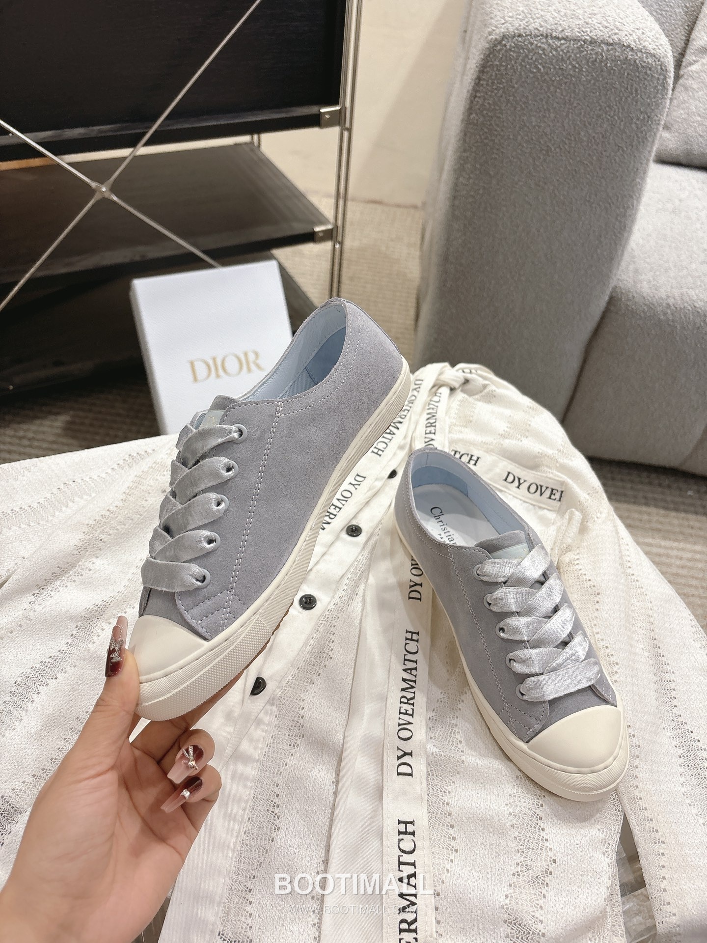 Dior Ballet Flat Satin Almond Toe Shoes 디올 발레 플랫 새틴 아몬드 토 슈즈 8